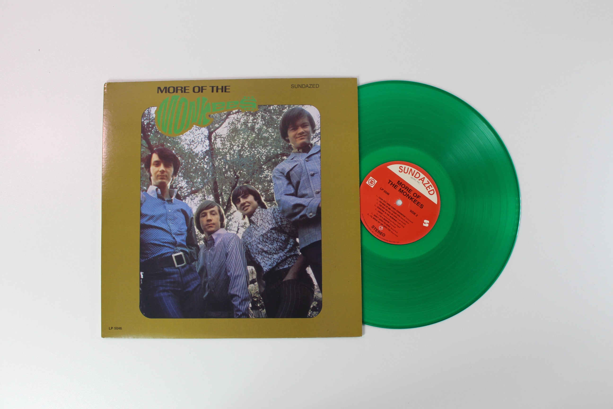 The Monkees - More Of The Monkees on Sundazed Music Green Translucent Vinyl Reissue