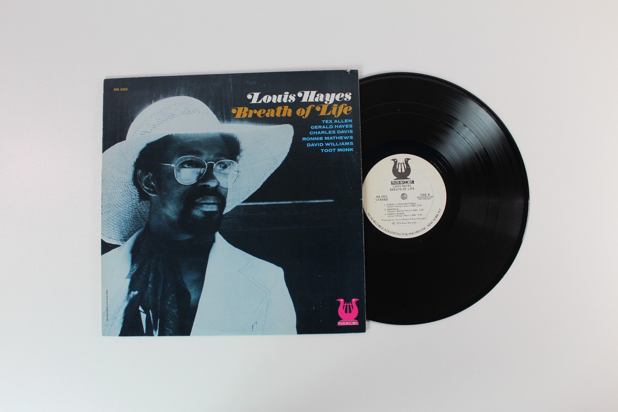 Louis Hayes - Breath Of Life on Muse Records - Promo