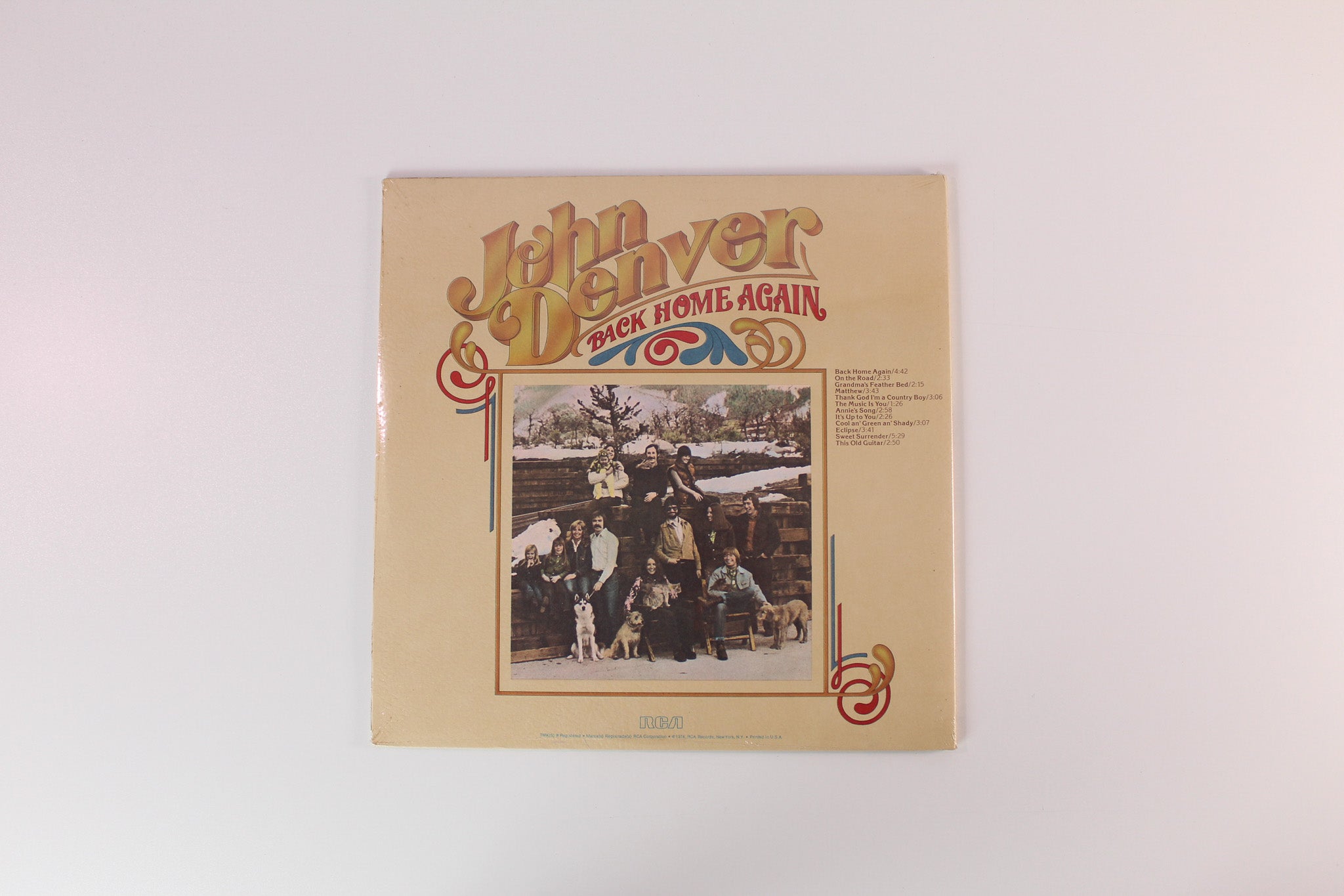 John Denver - Back Home Again on RCA Sealed