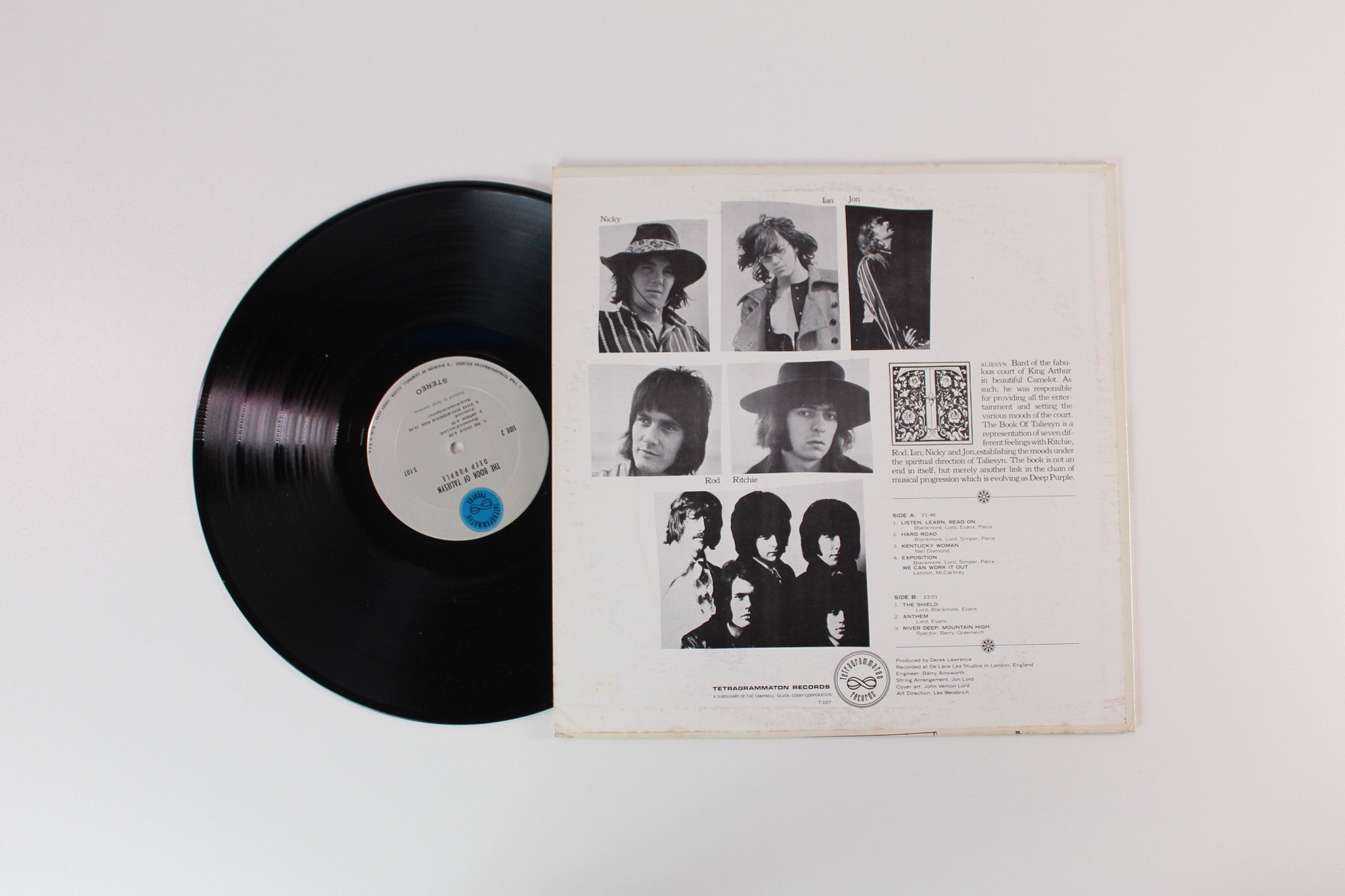 Deep Purple - The Book Of Taliesyn on Tetragam