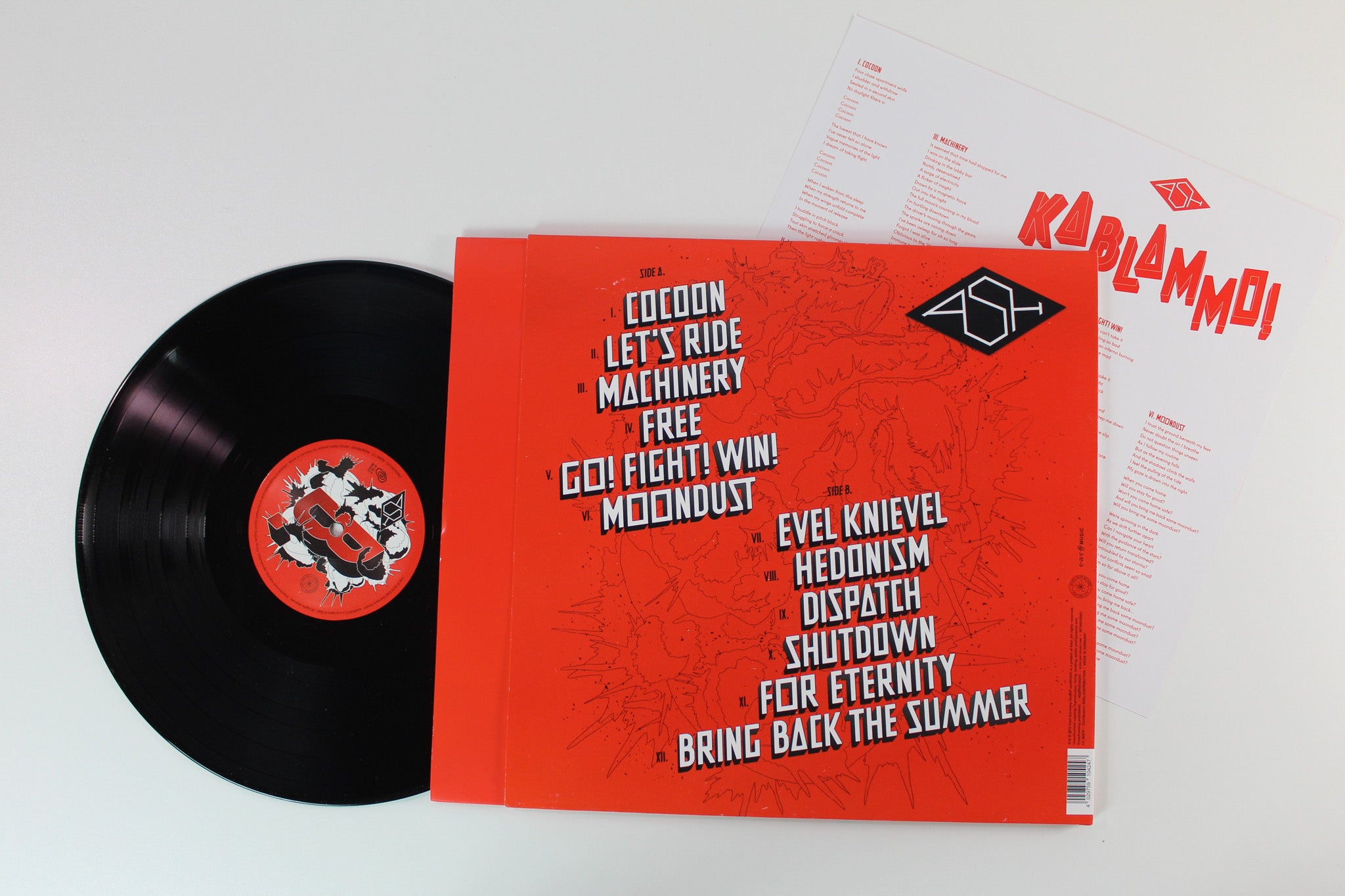 Ash - Kablammo! on Ear Music / Atomic Heart Records