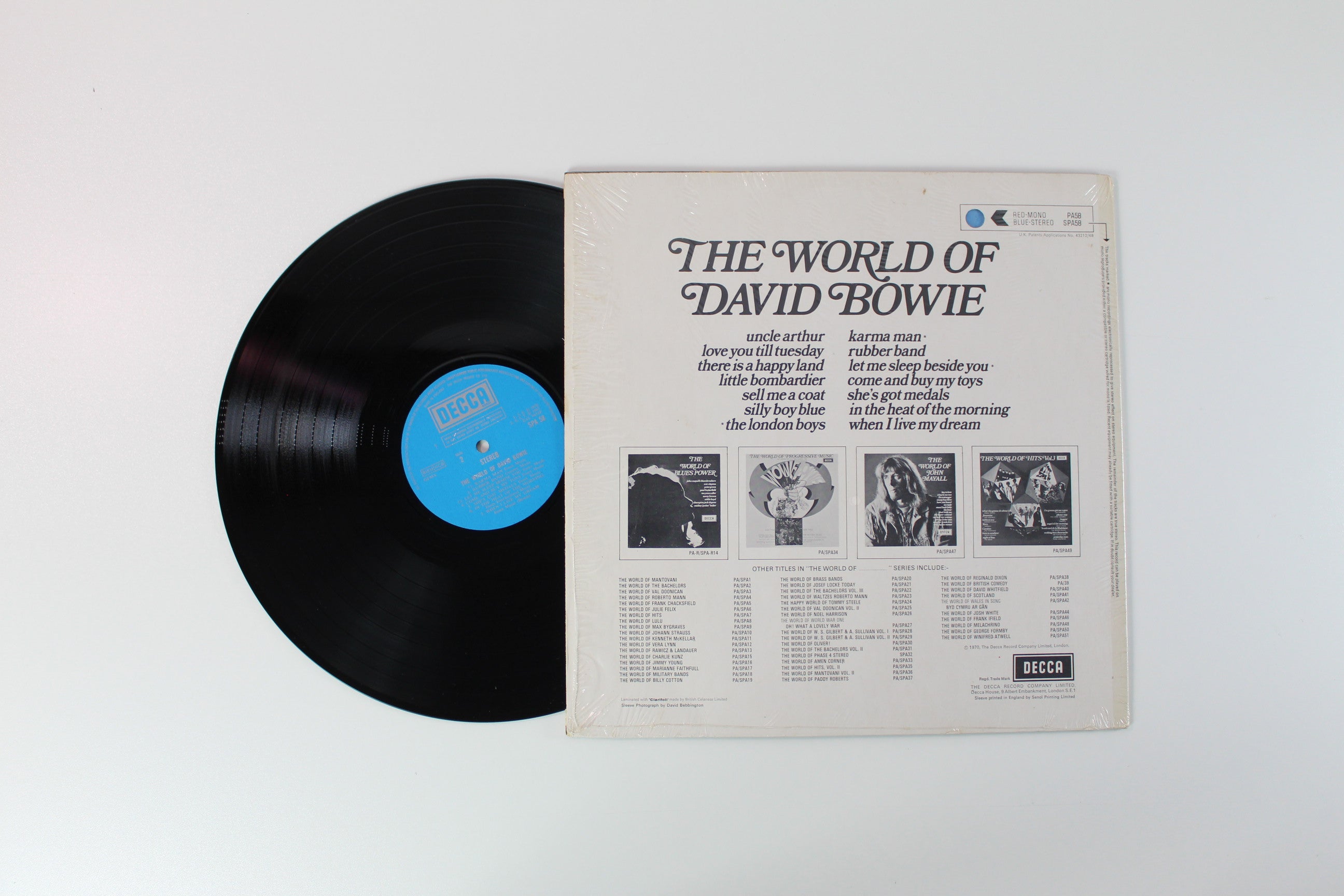 David Bowie - The World Of David Bowie on Decca UK Press
