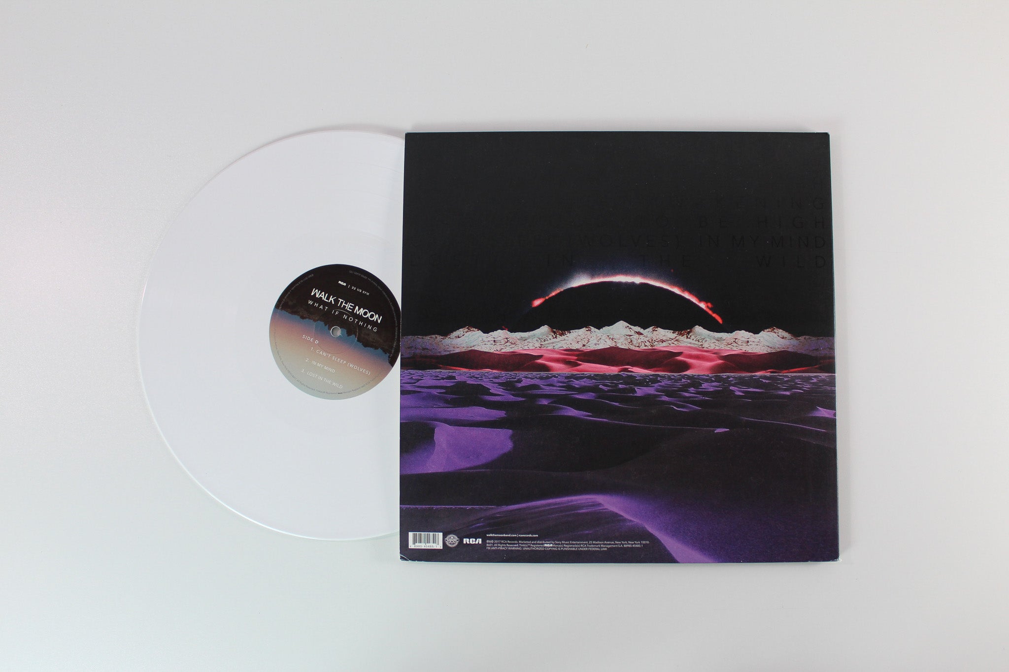 Walk The Moon - What If Nothing on RCA Purple Swirl & Opaque White Vinyl
