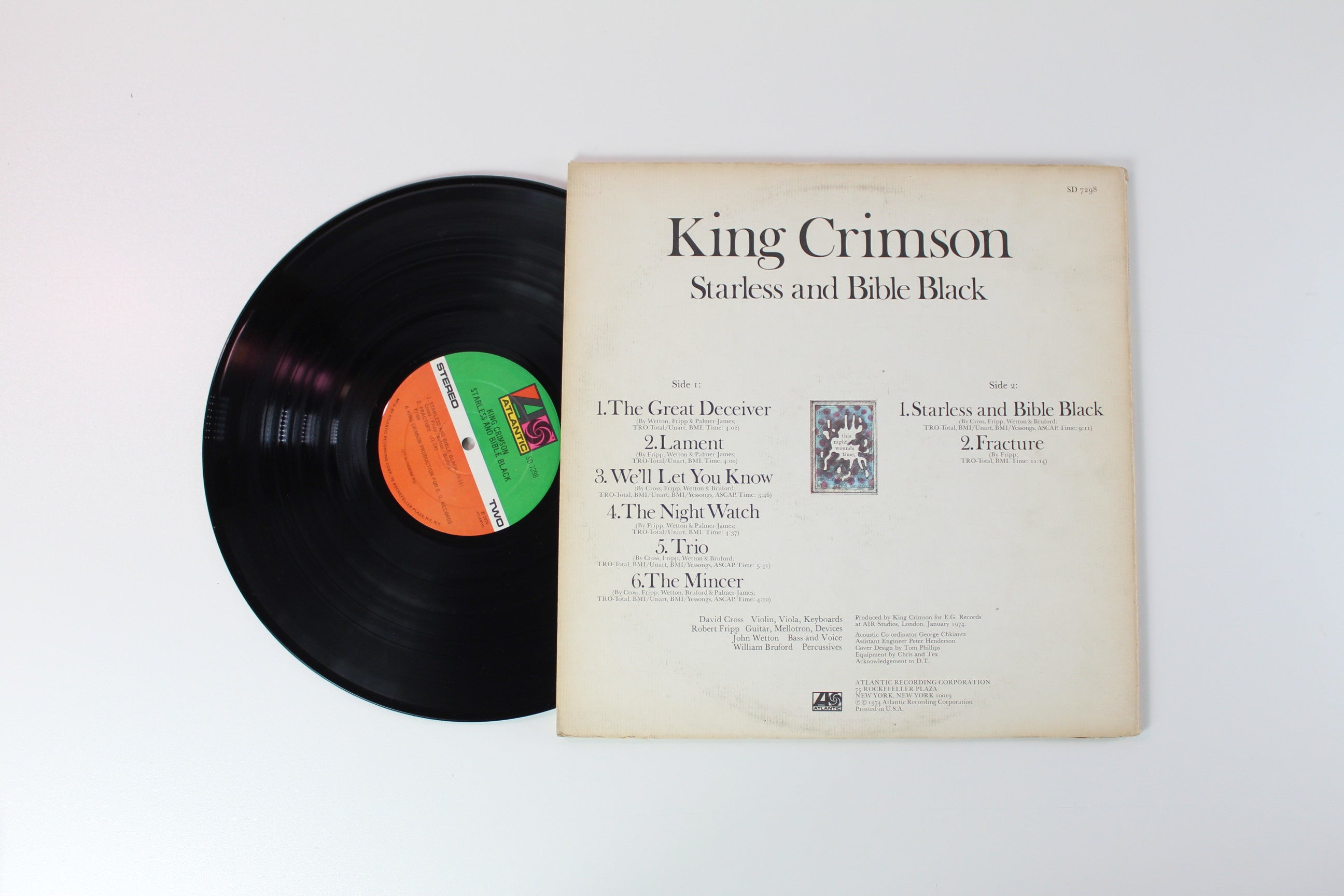 King Crimson - Starless And Bible Black on Atlantic