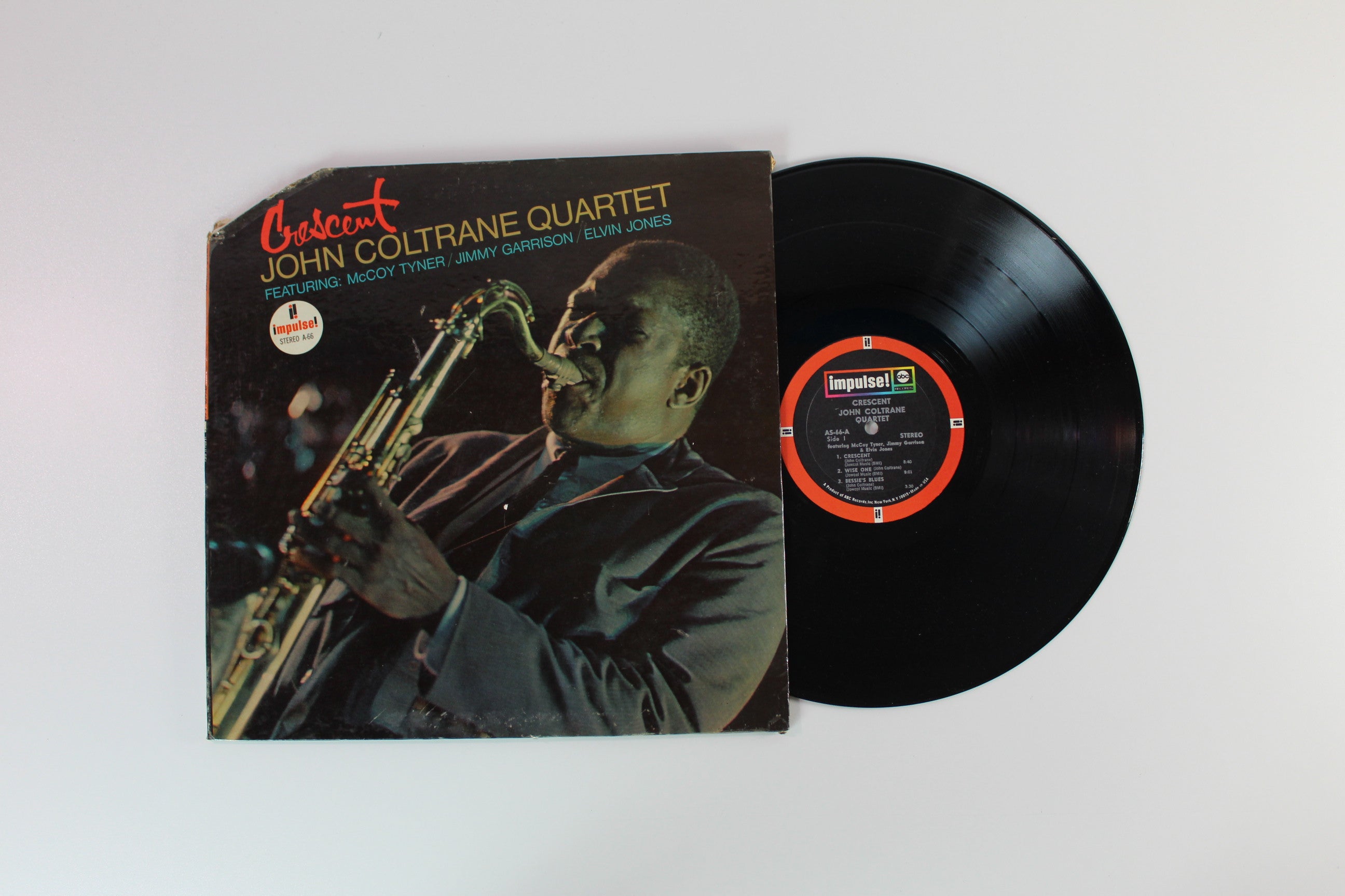 The John Coltrane Quartet - Crescent on Impulse! / ABC - Stereo
