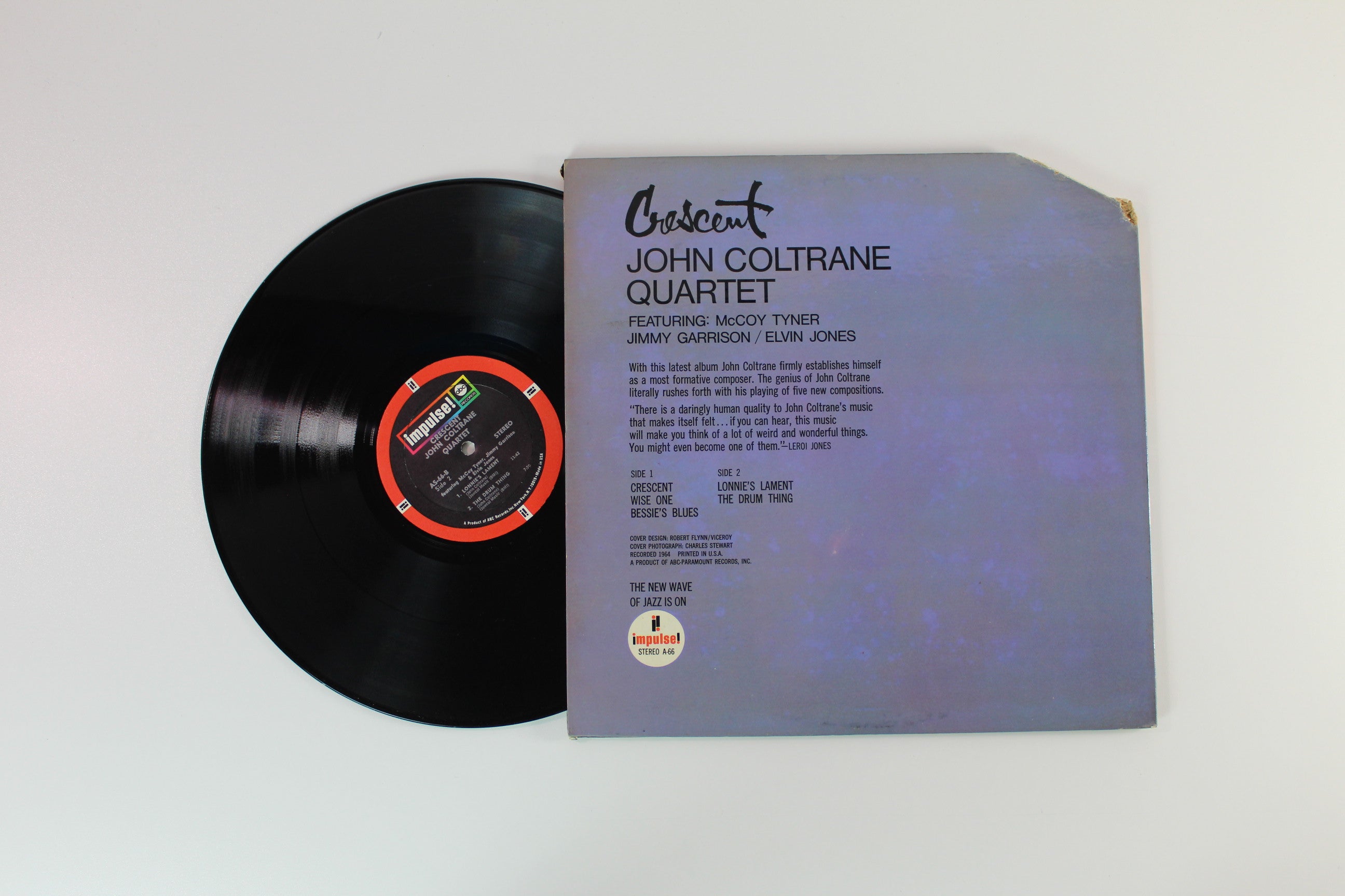 The John Coltrane Quartet - Crescent on Impulse! / ABC - Stereo