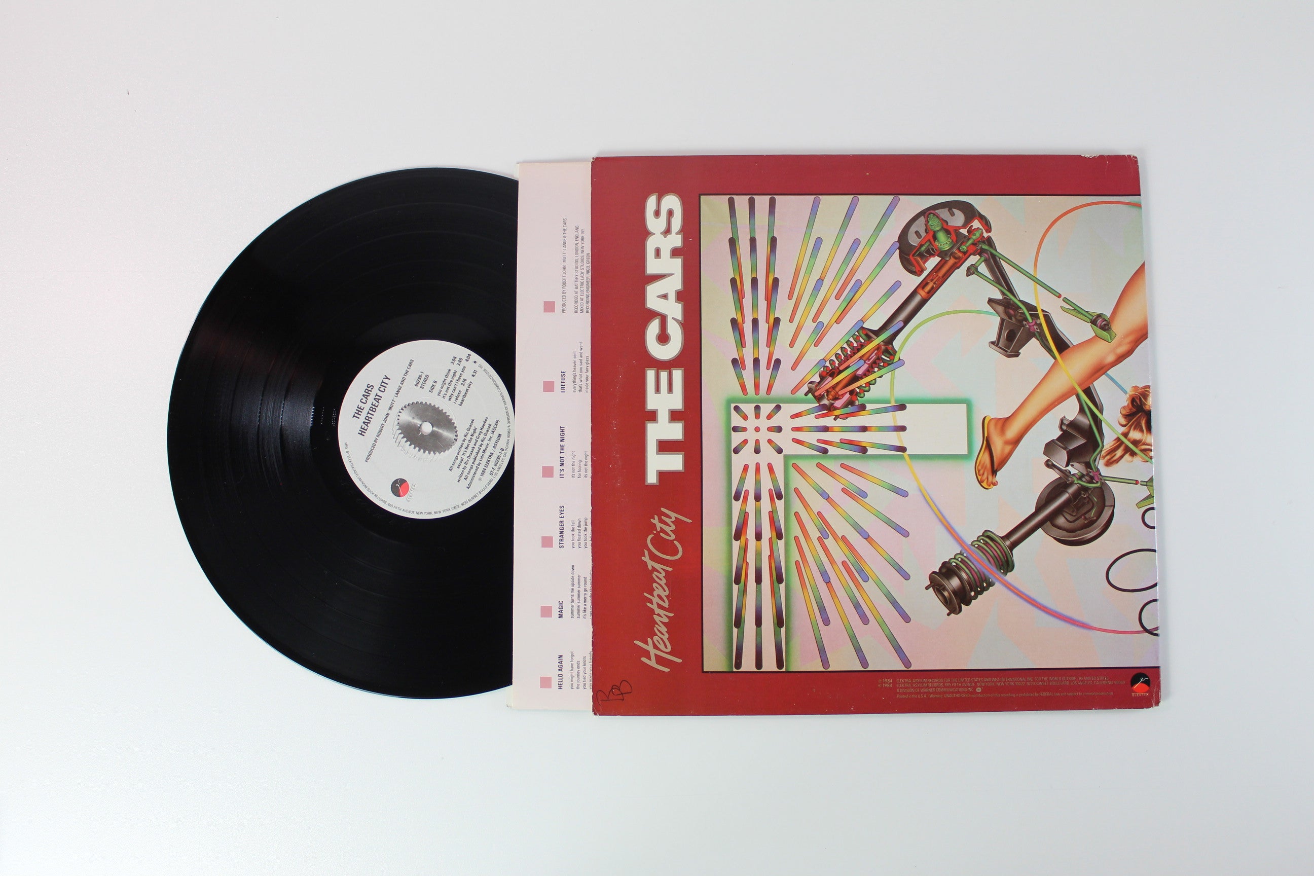 The Cars - Heartbeat City on Elektra