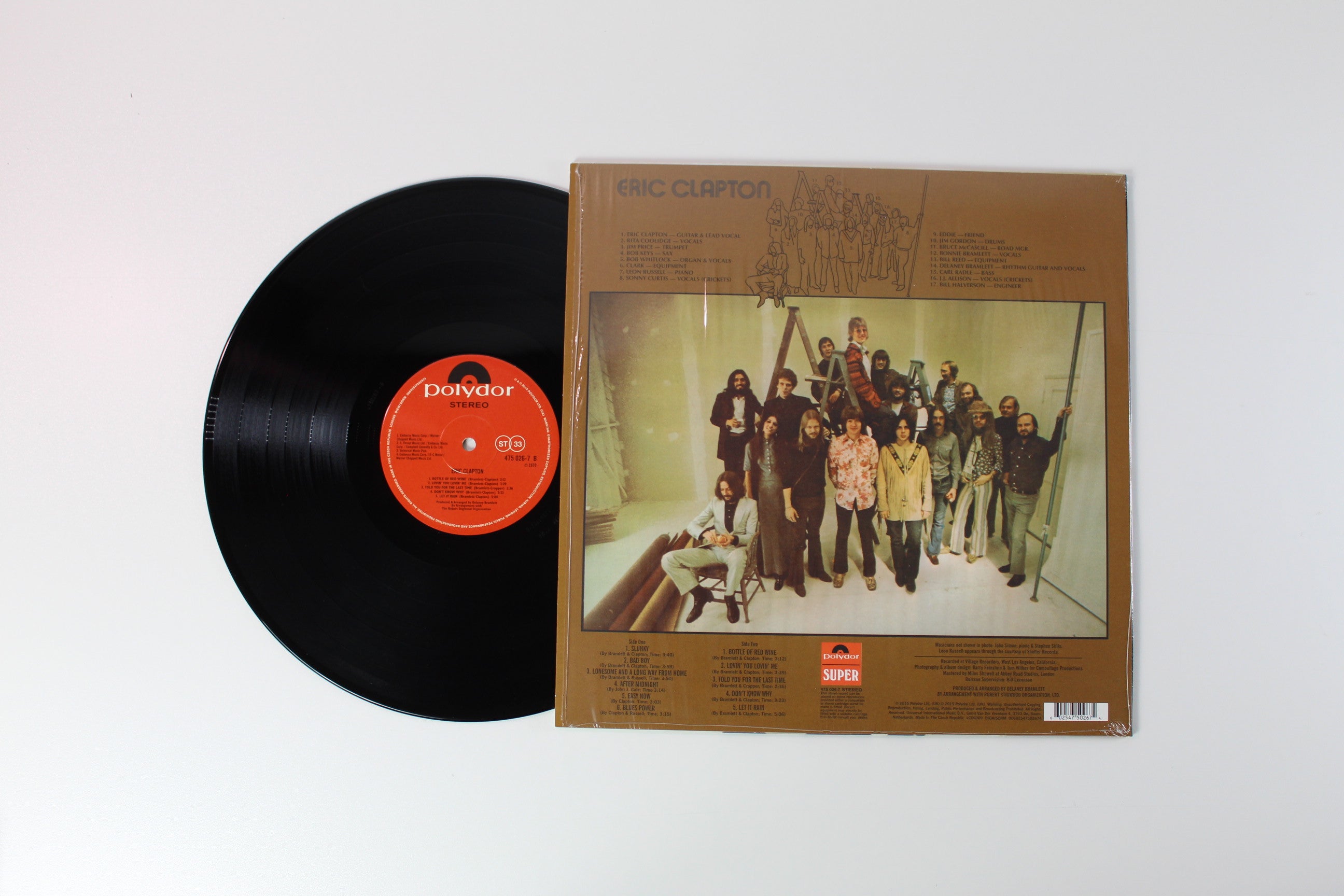 Eric Clapton - Eric Clapton Reissue on Polydor