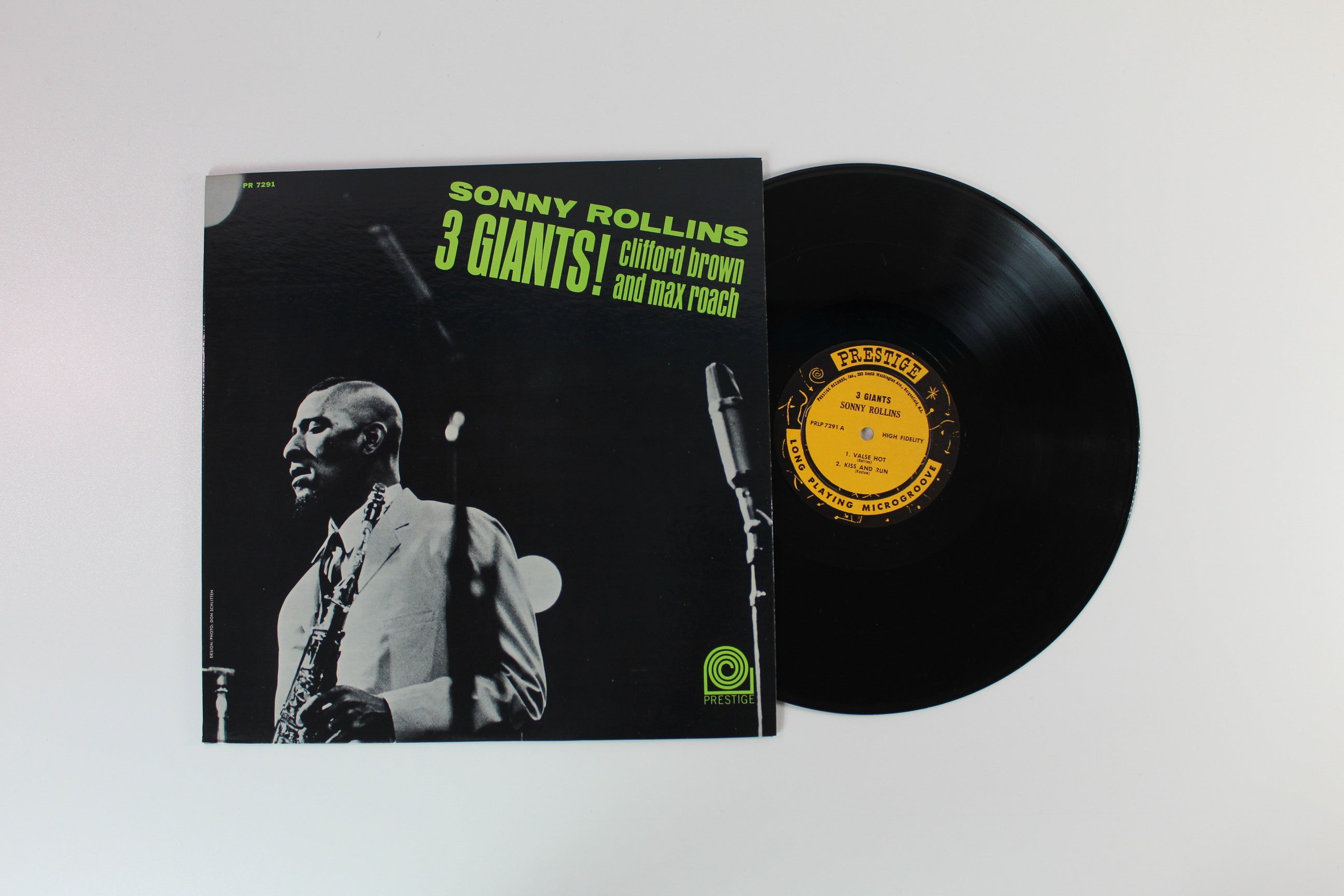 Sonny Rollins - 3 Giants! on Prestige – PRLP 7291 Mono