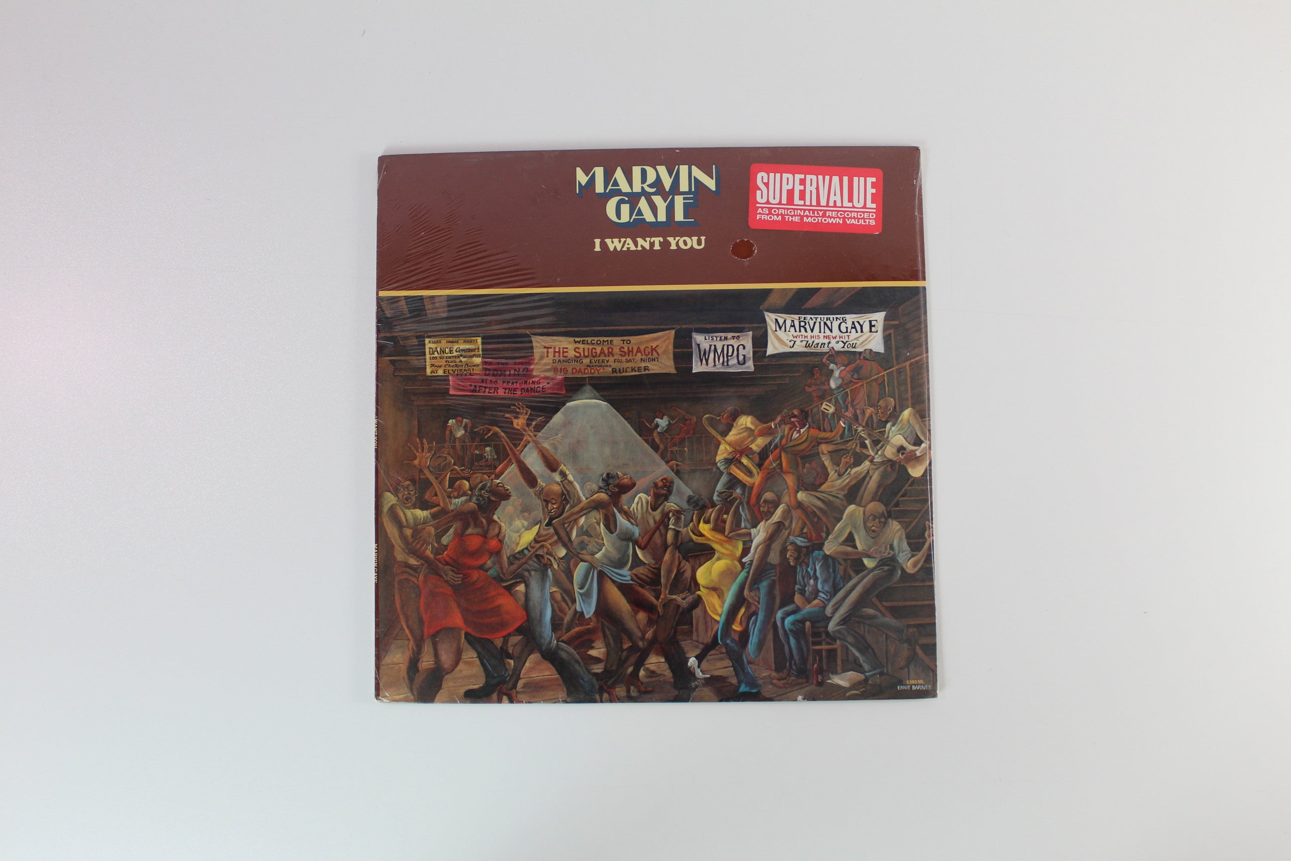 Marvin Gaye - I Want You on Motown - Sealed 1982 Reissue