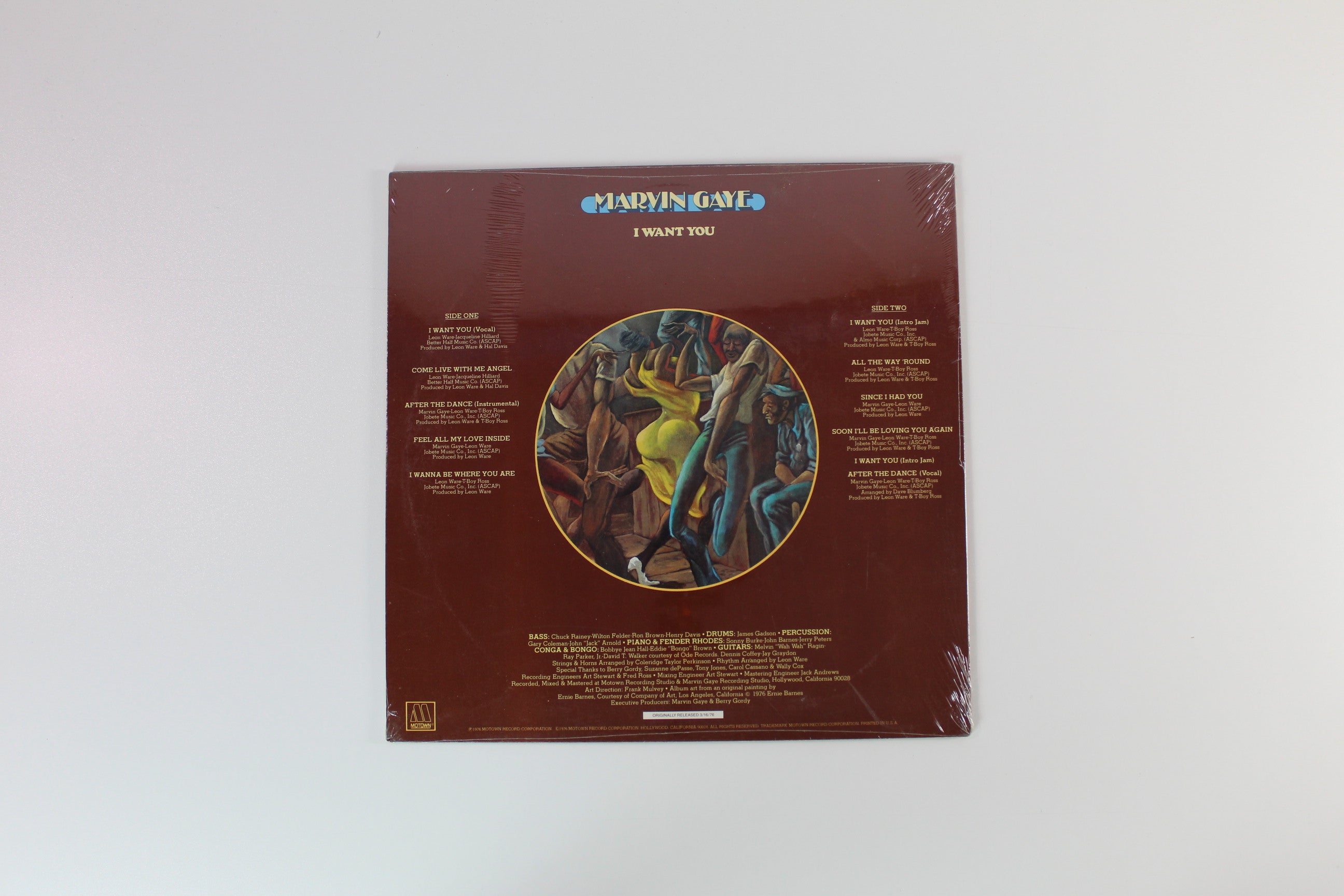 Marvin Gaye - I Want You on Motown - Sealed 1982 Reissue