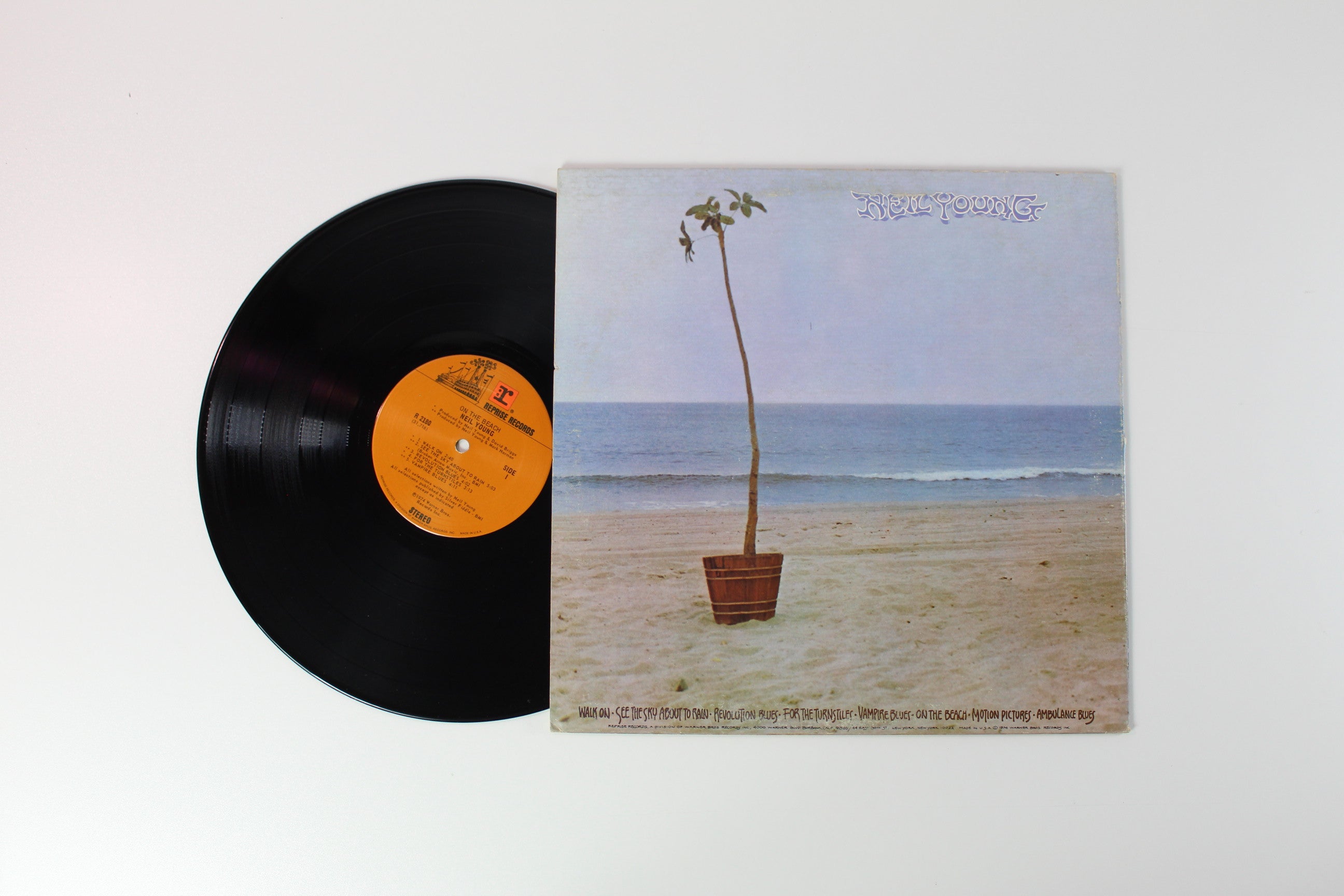 Neil Young - On The Beach on Reprise Records