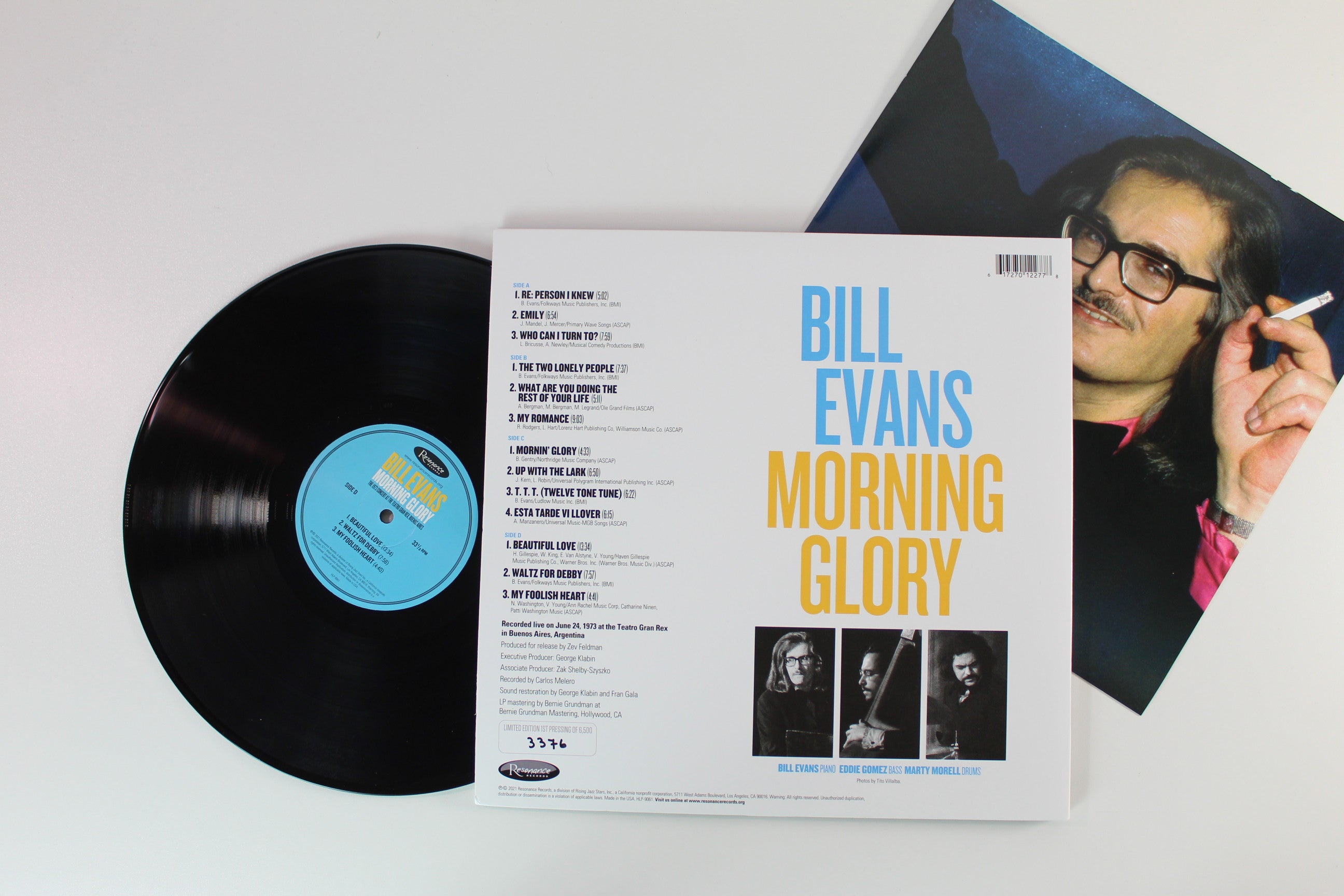 Bill Evans - Morning Glory: The 1973 Concert At The Teatro Gran Rex, Buenos Aires on Resonance Records