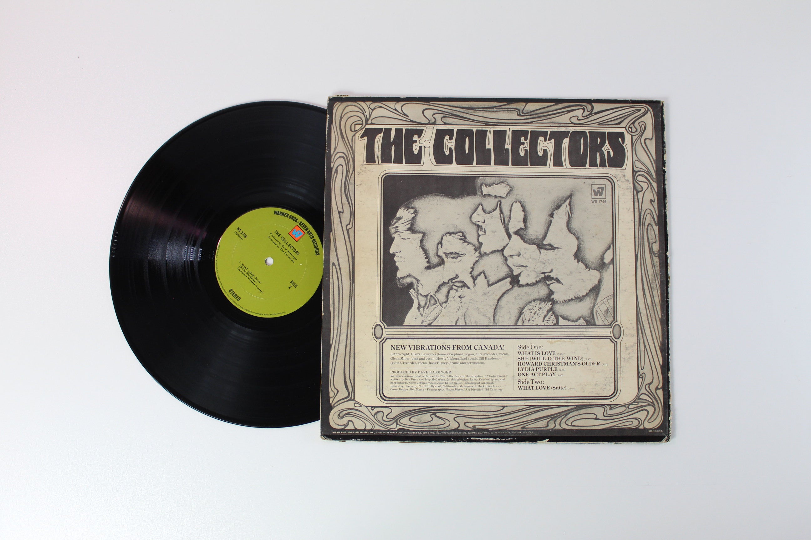 The Collectors - The Collectors on Warner Bros.-Seven Arts Records