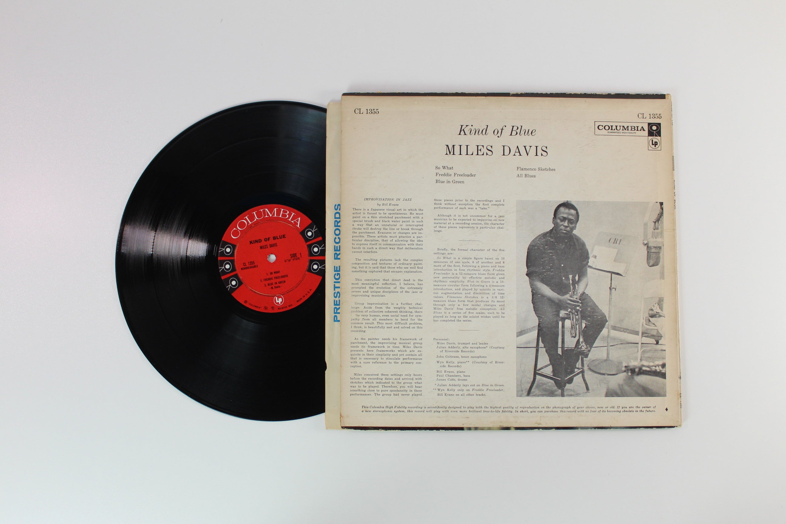 Miles Davis - Kind Of Blue on Columbia - 6-eye Mono