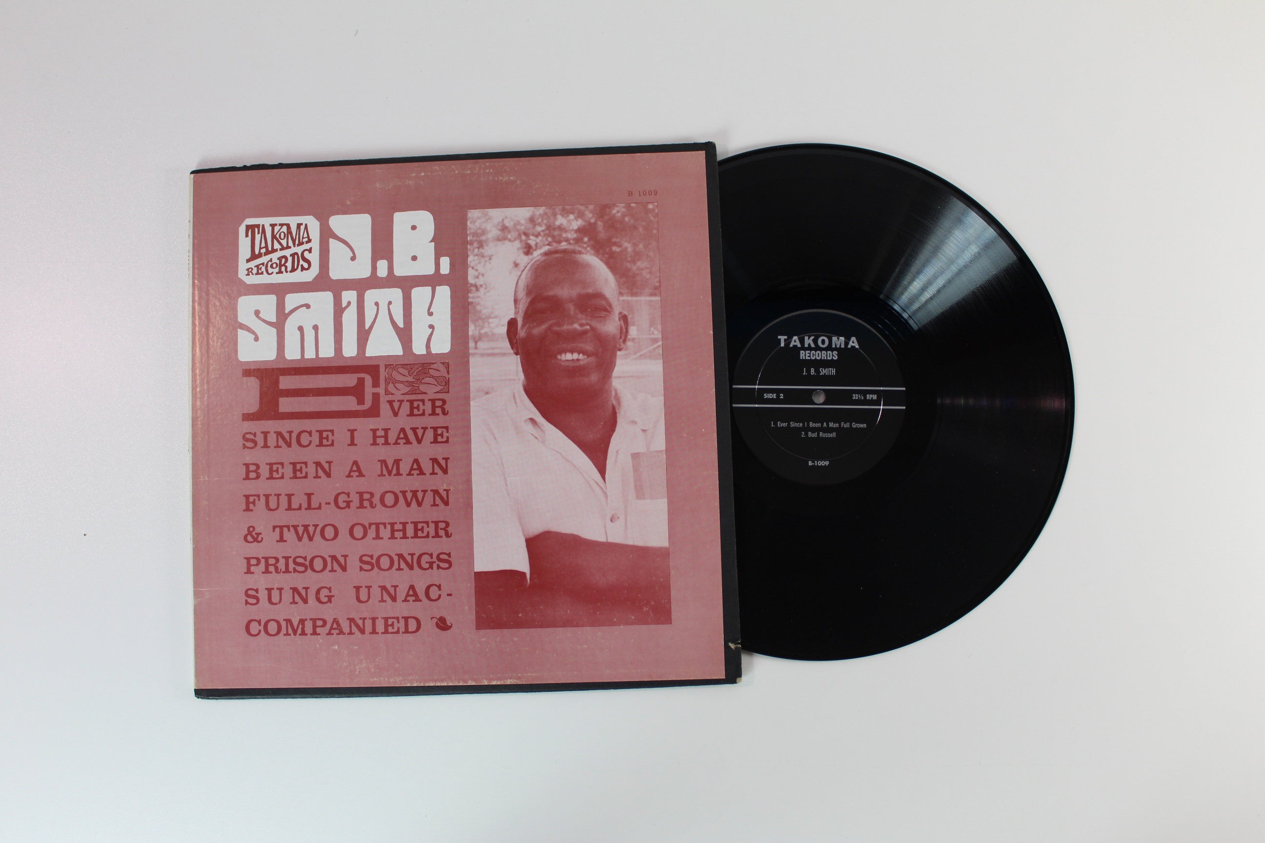 J. B. Smith - Ever Since I Have Been A Man Full Grown on Takoma