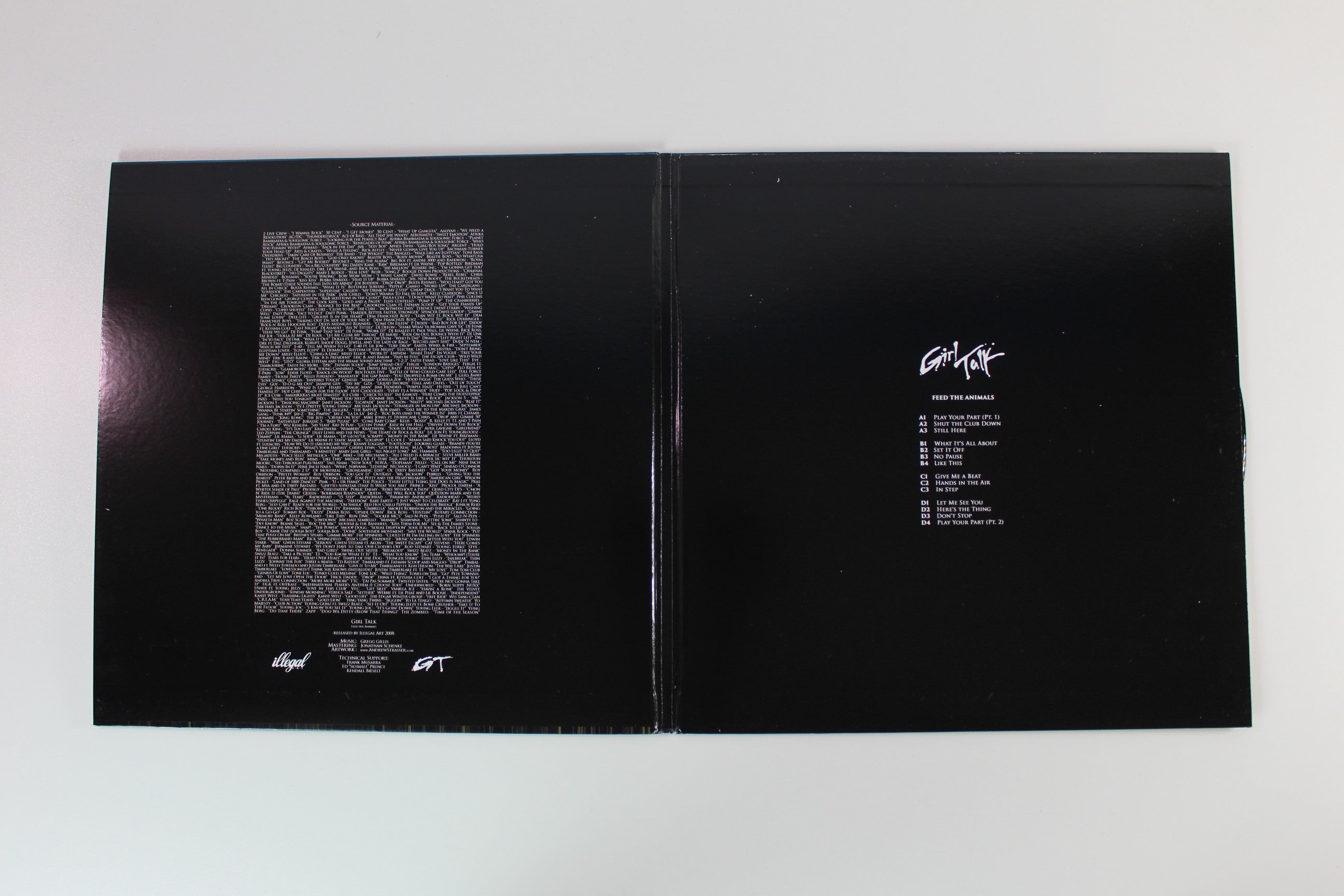 Girl Talk - Feed The Animals on Illegal Art Reissue