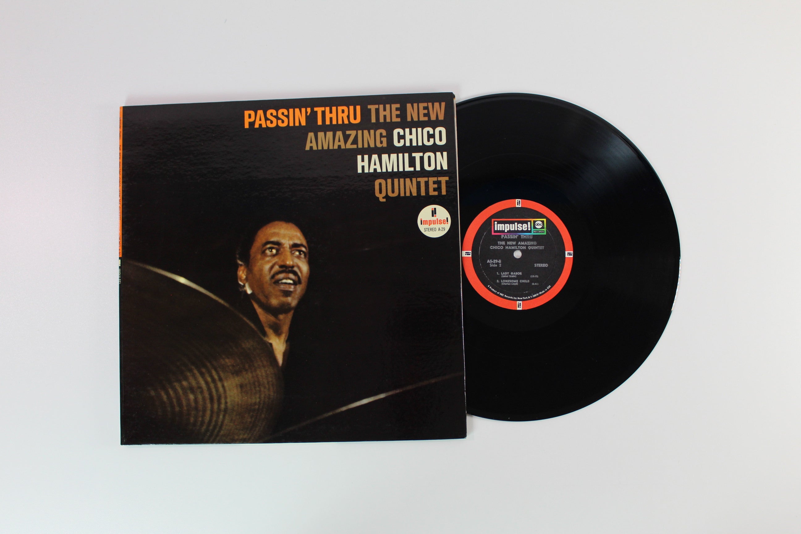 The Chico Hamilton Quintet - Passin' Thru on Impulse! / ABC Records