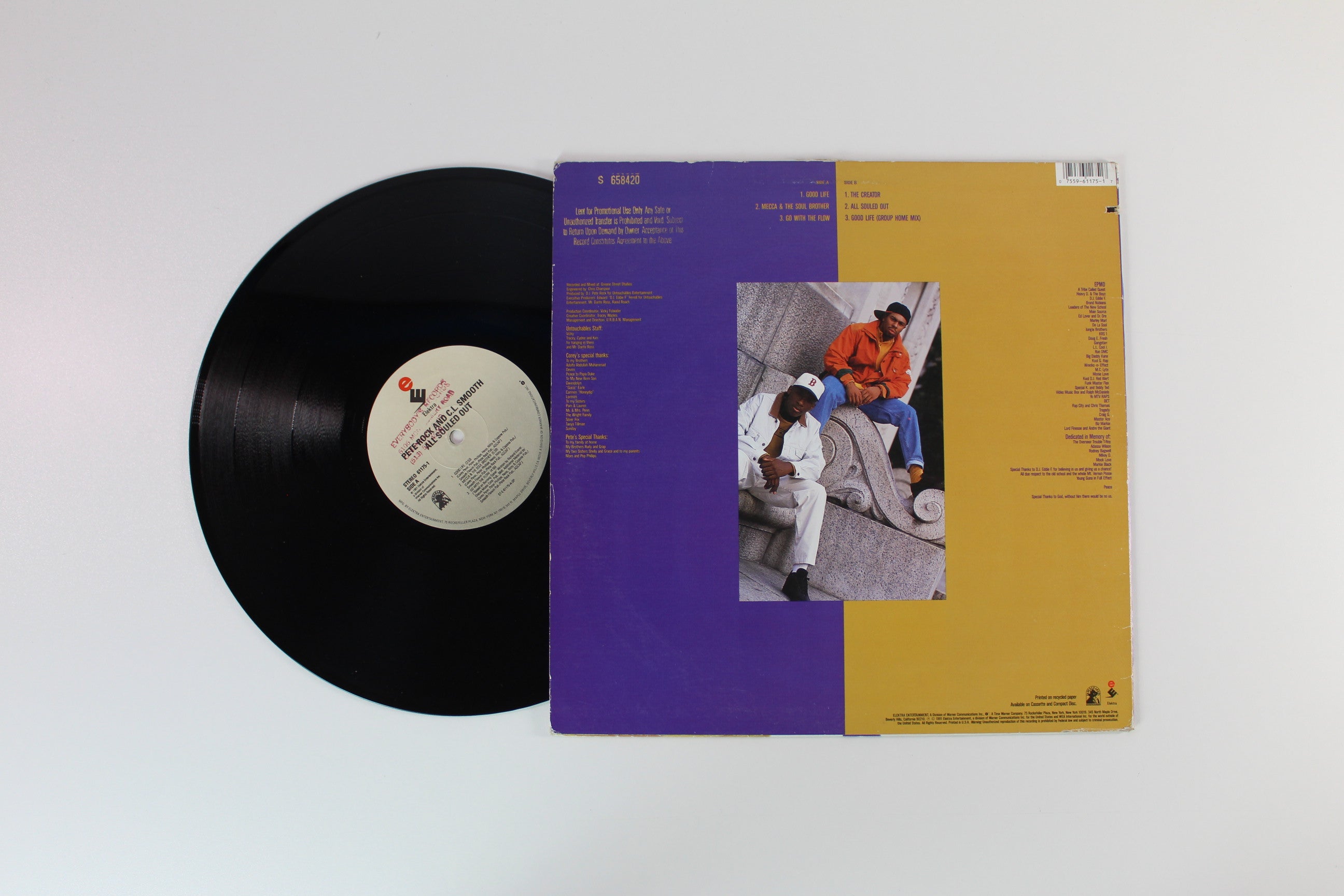 Pete Rock & C.L. Smooth - All Souled Out EP on Elektra