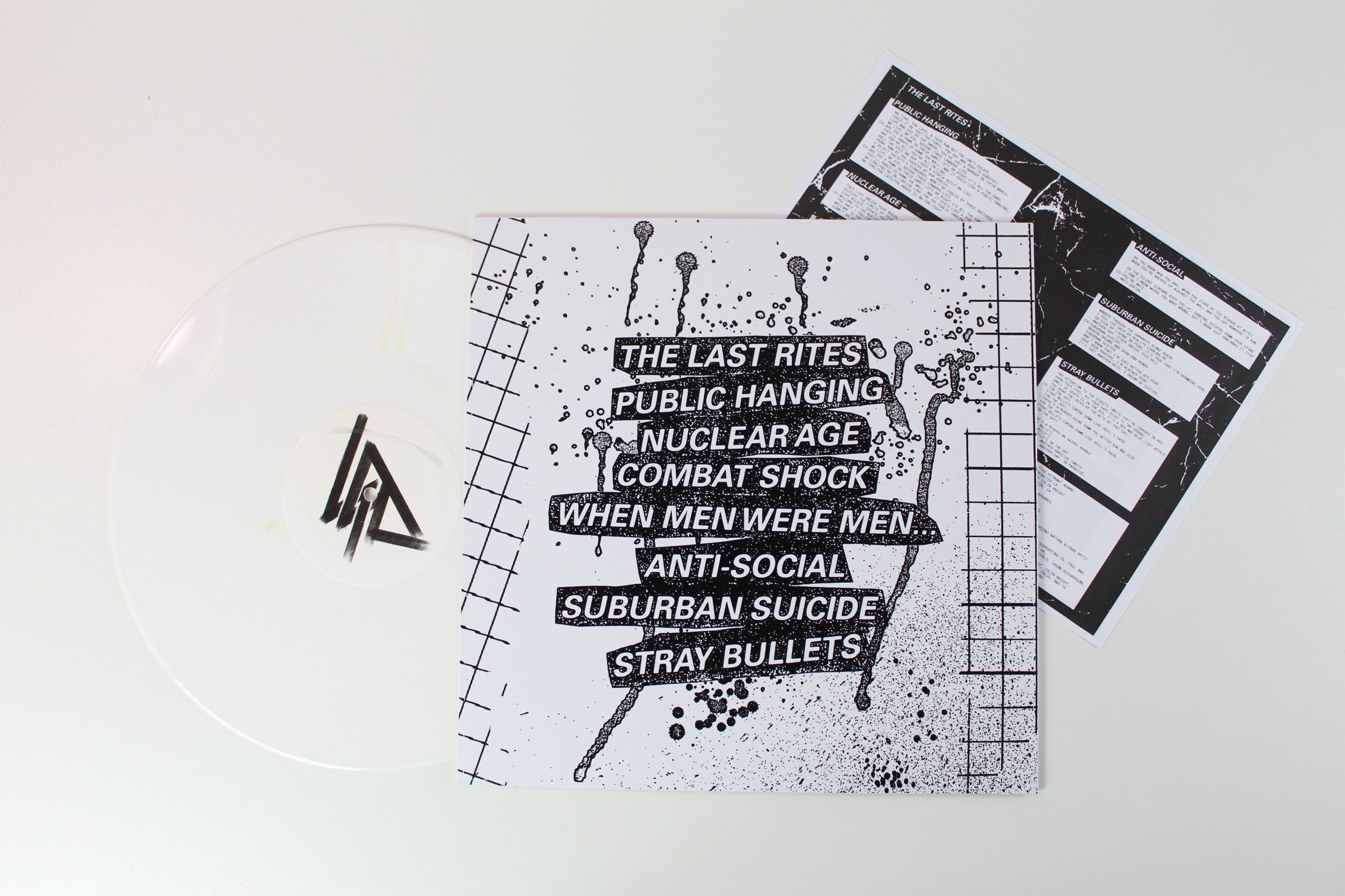 Bloodstains - Bloodstains Ltd. White Vinyl Reissue Self-released