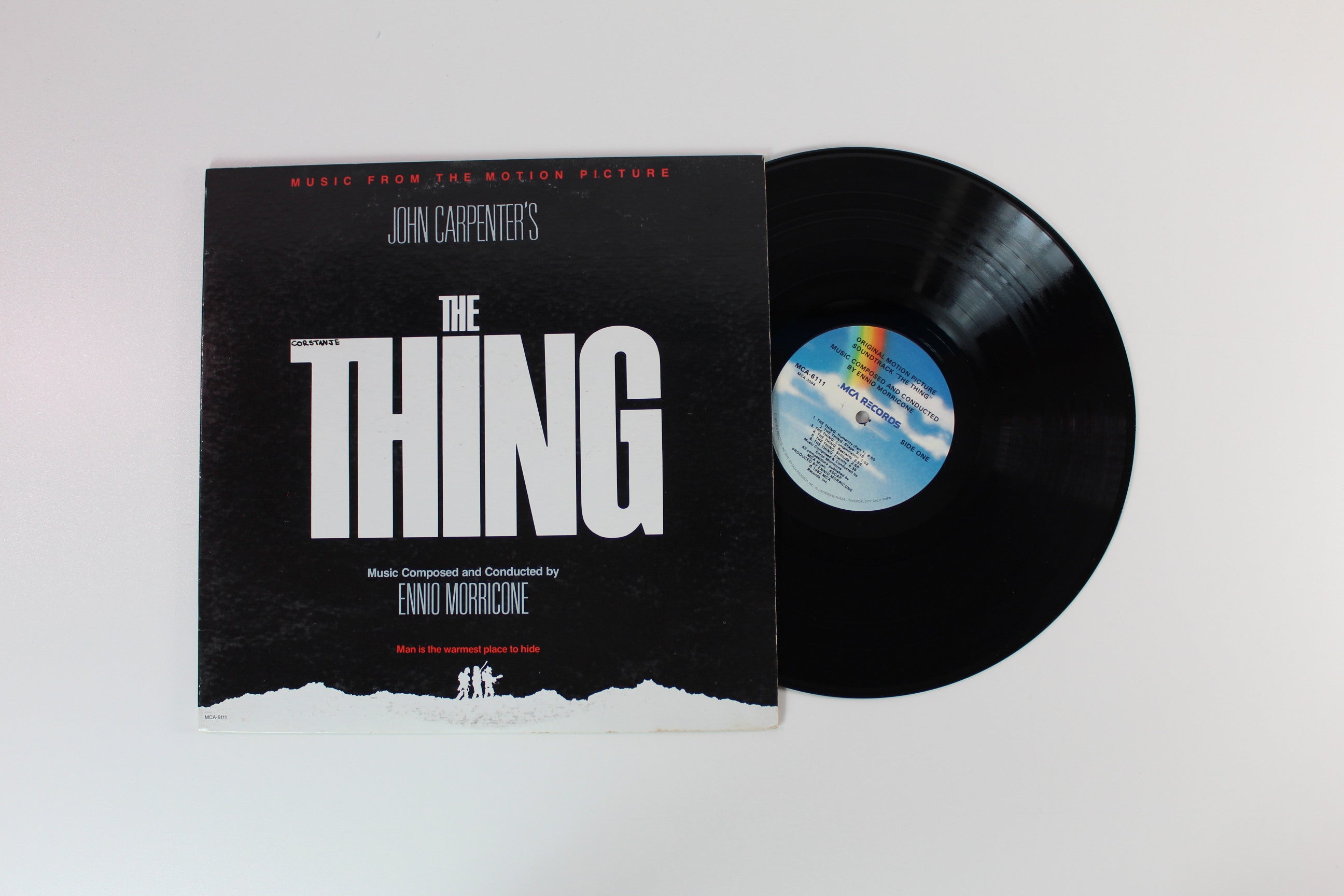 Ennio Morricone - The Thing (Music From The Motion Picture) on MCA Records