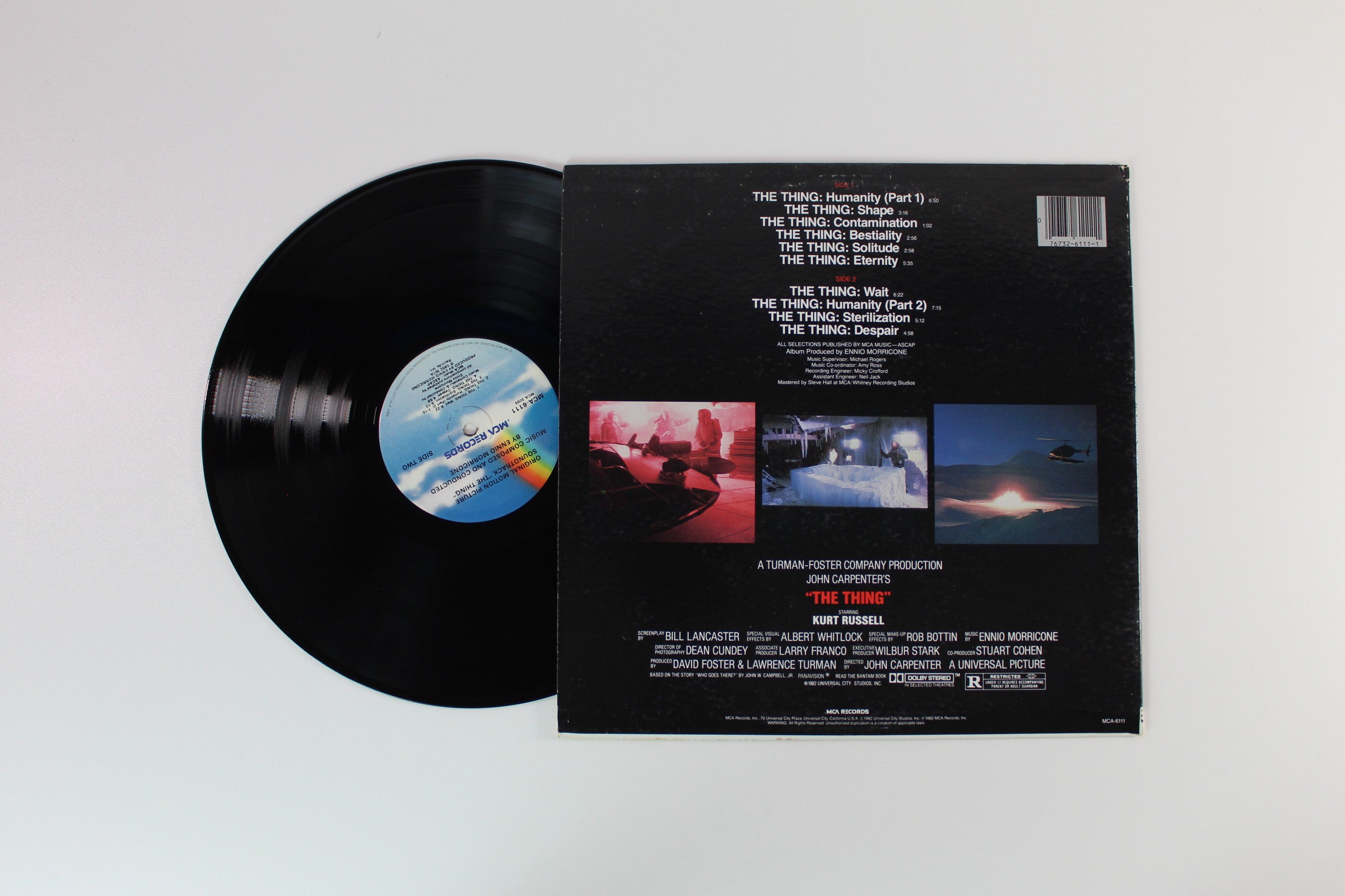 Ennio Morricone - The Thing (Music From The Motion Picture) on MCA Records