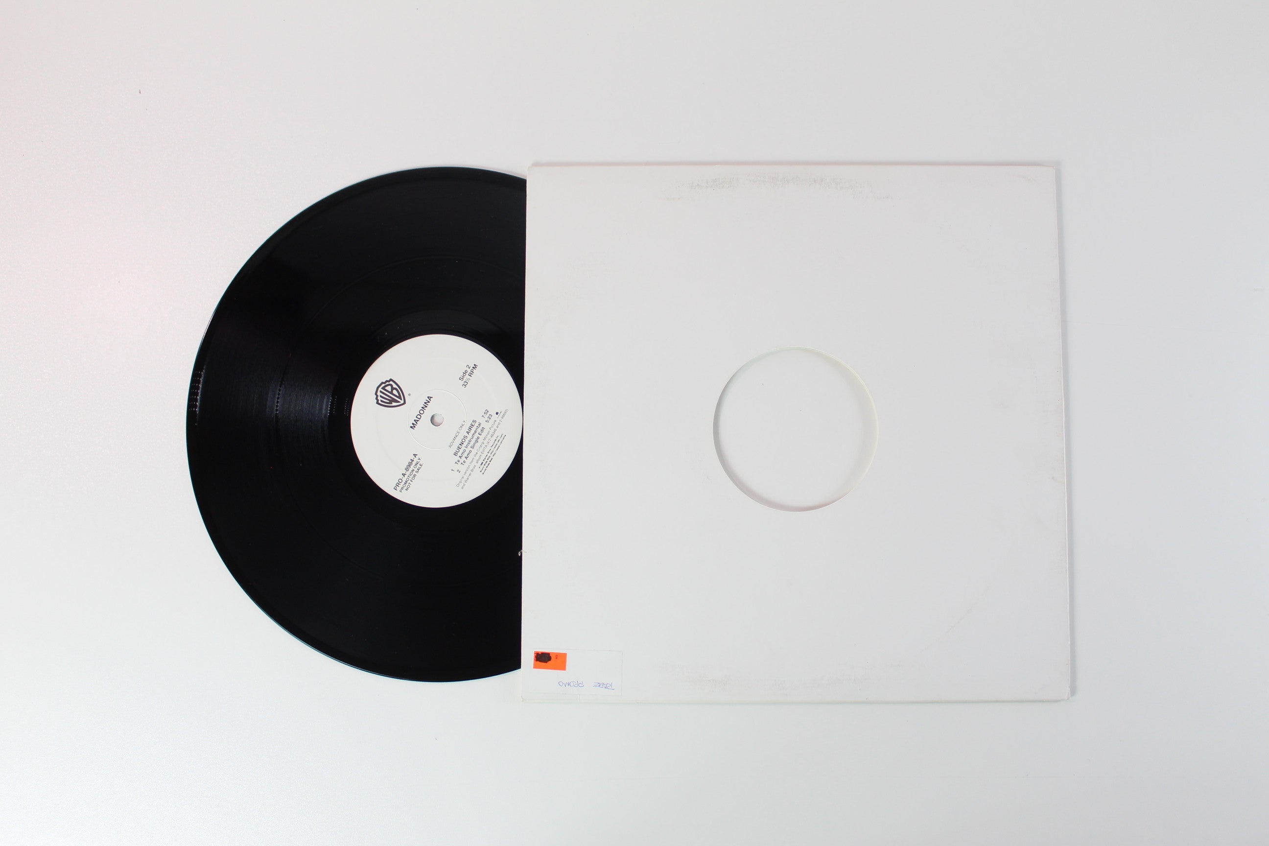 Madonna - Buenos Aires on Warner Bros. Records Advance Promo