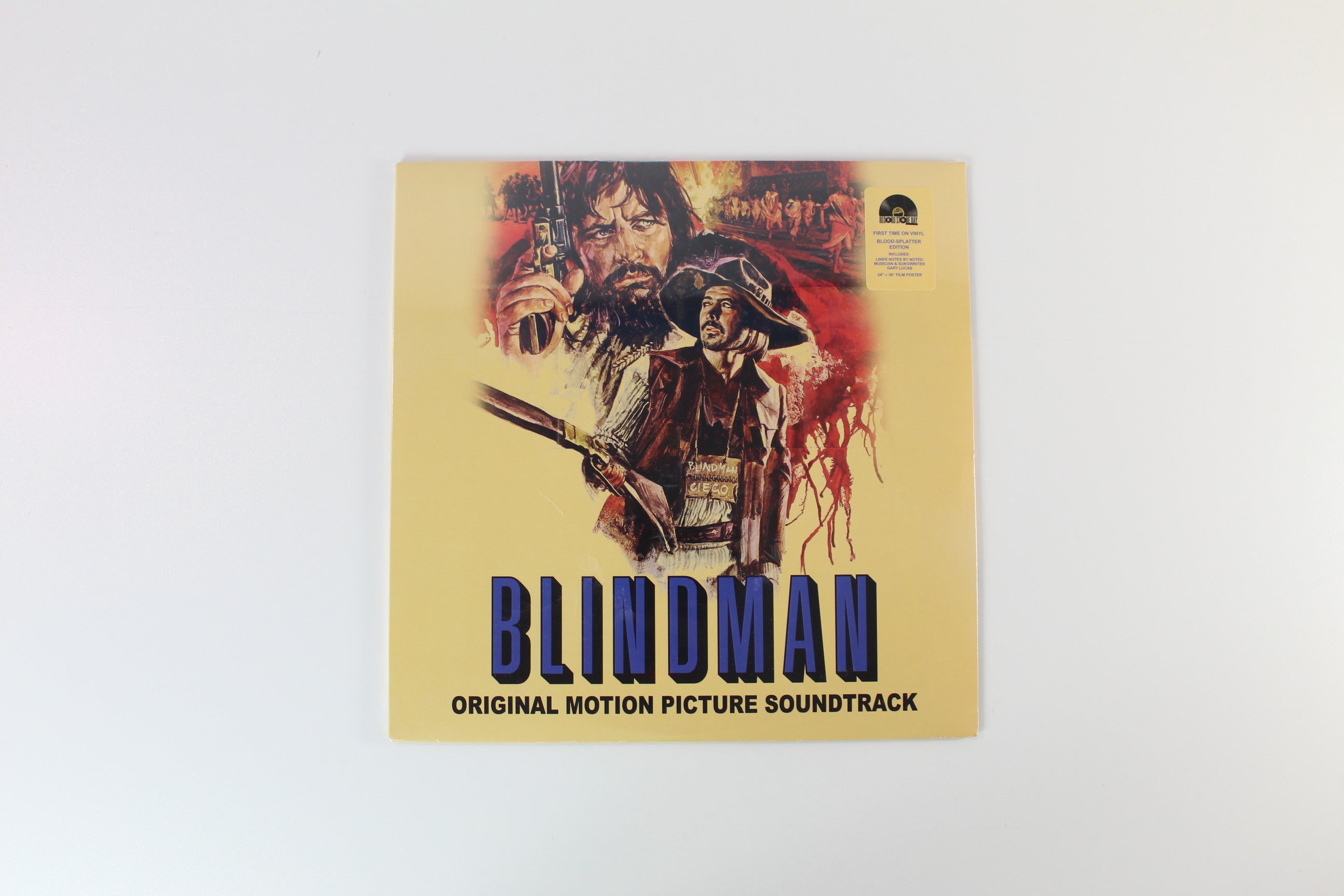 Stelvio Cipriani - Blindman (Original Motion Picture Soundtrack) on ABKCO RSD 2023 Blood Splatter Vinyl Sealed