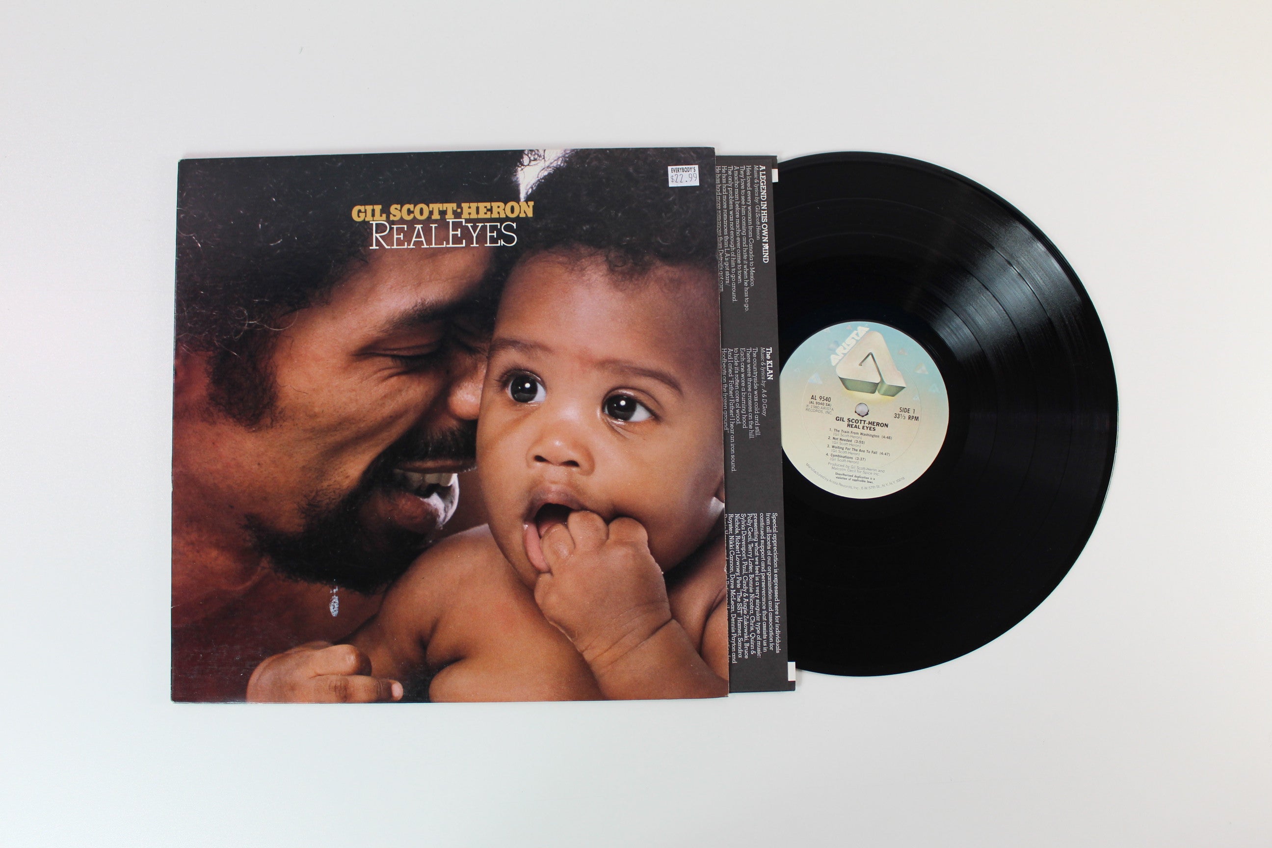 Gil Scott-Heron - Real Eyes on Arista