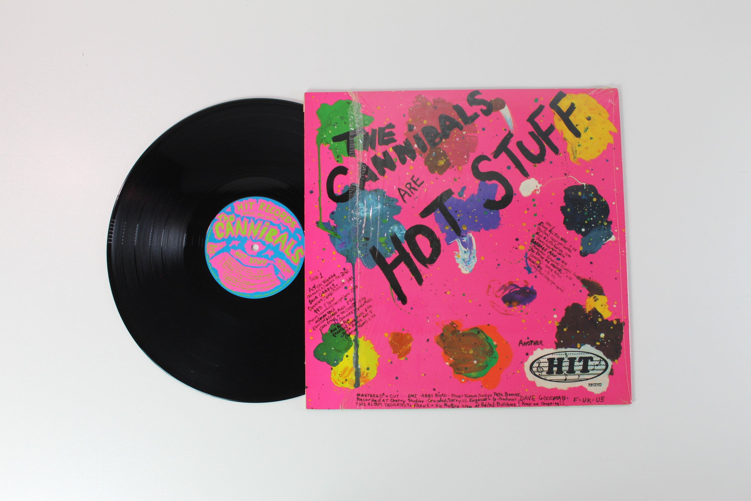 The Cannibals - Hot Stuff on Hit Records