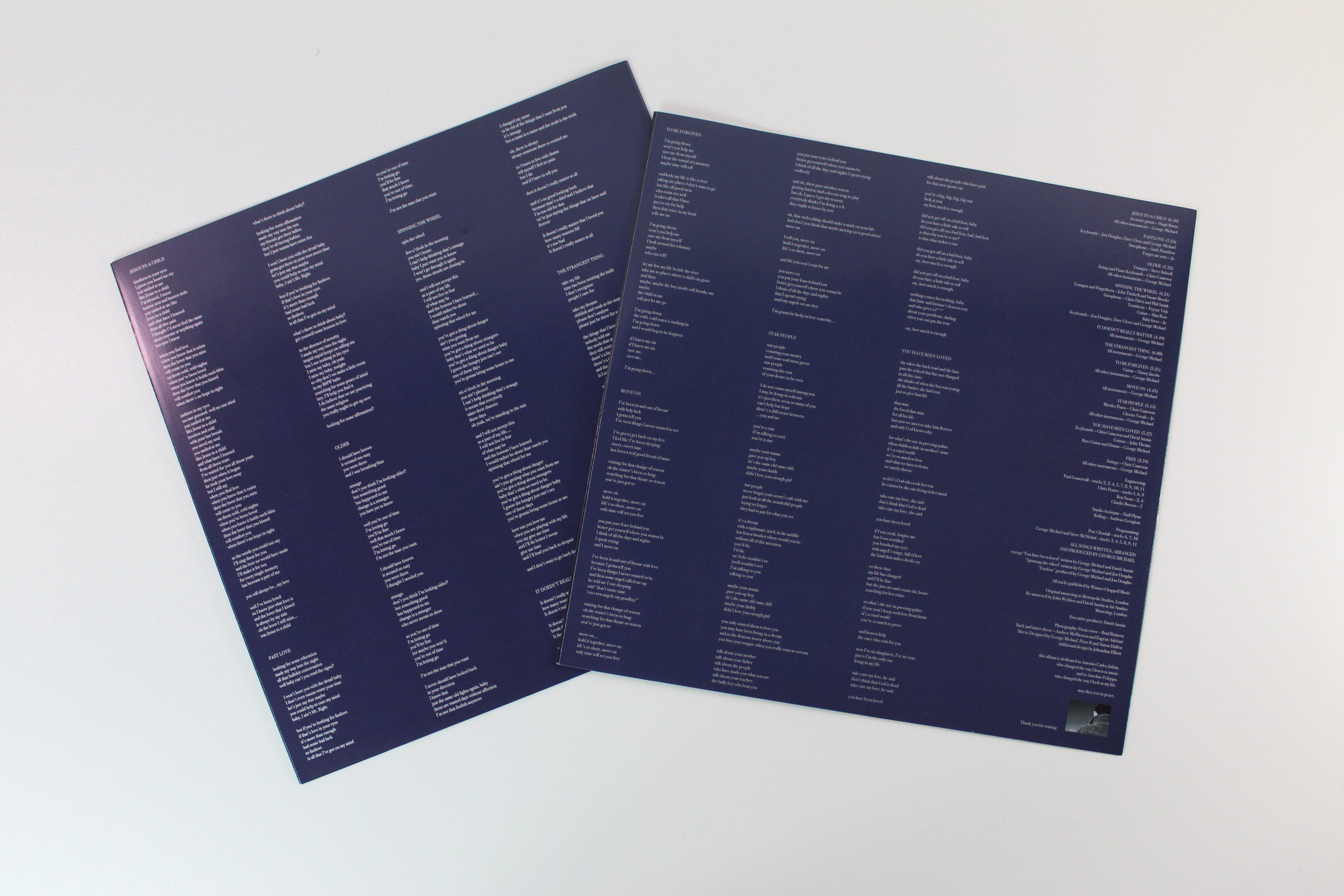 George Michael - Older on Sony Music 180 Gram Reissue