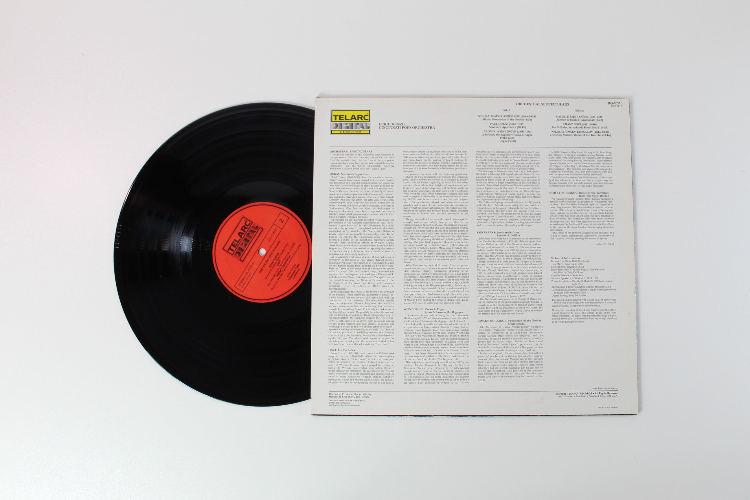 Erich Kunzel, Cincinnati Pops Orchestra - Orchestral Spectaculars on Telarc