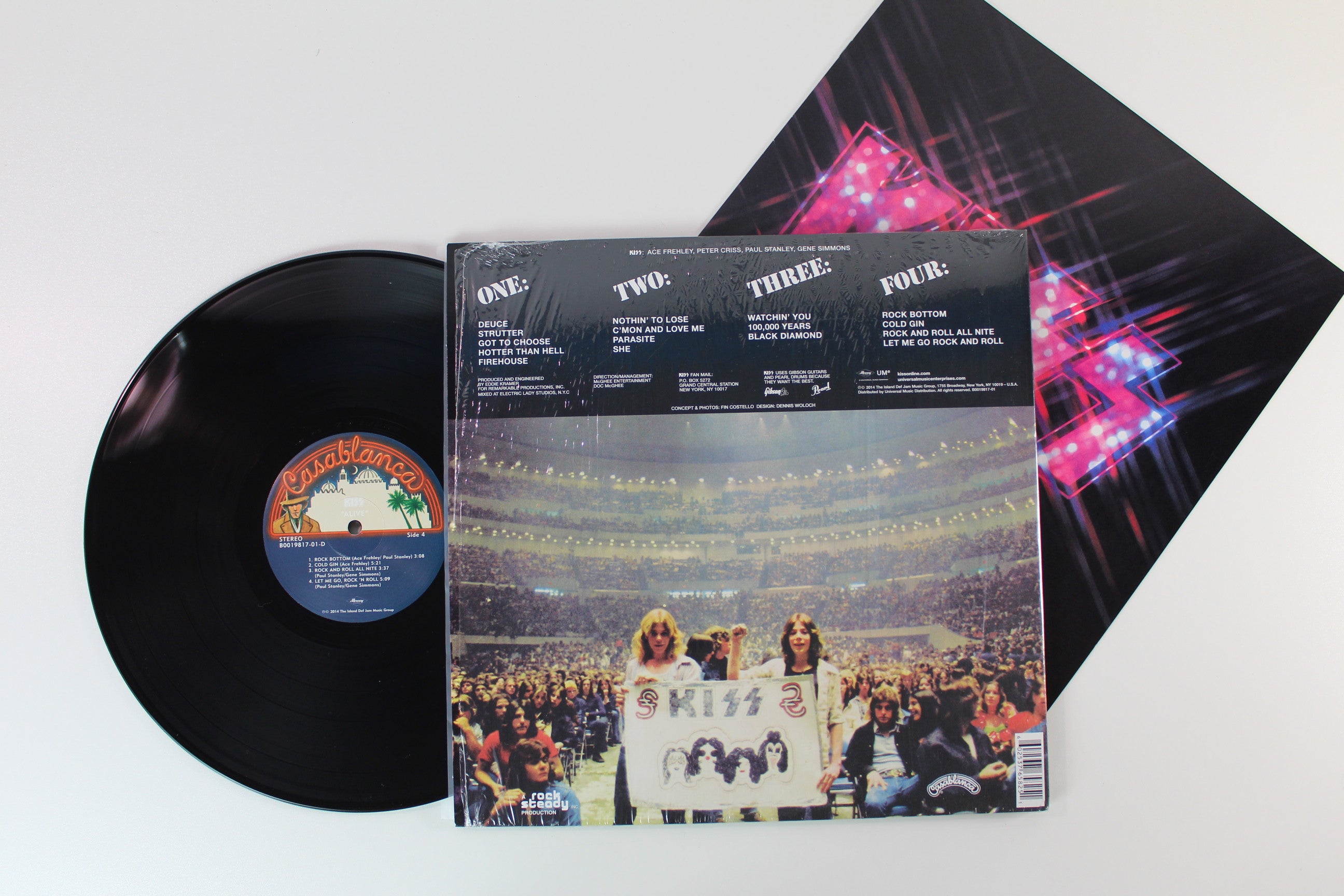 Kiss - Alive! on Casablanca Mercury 180 Gram Reissue