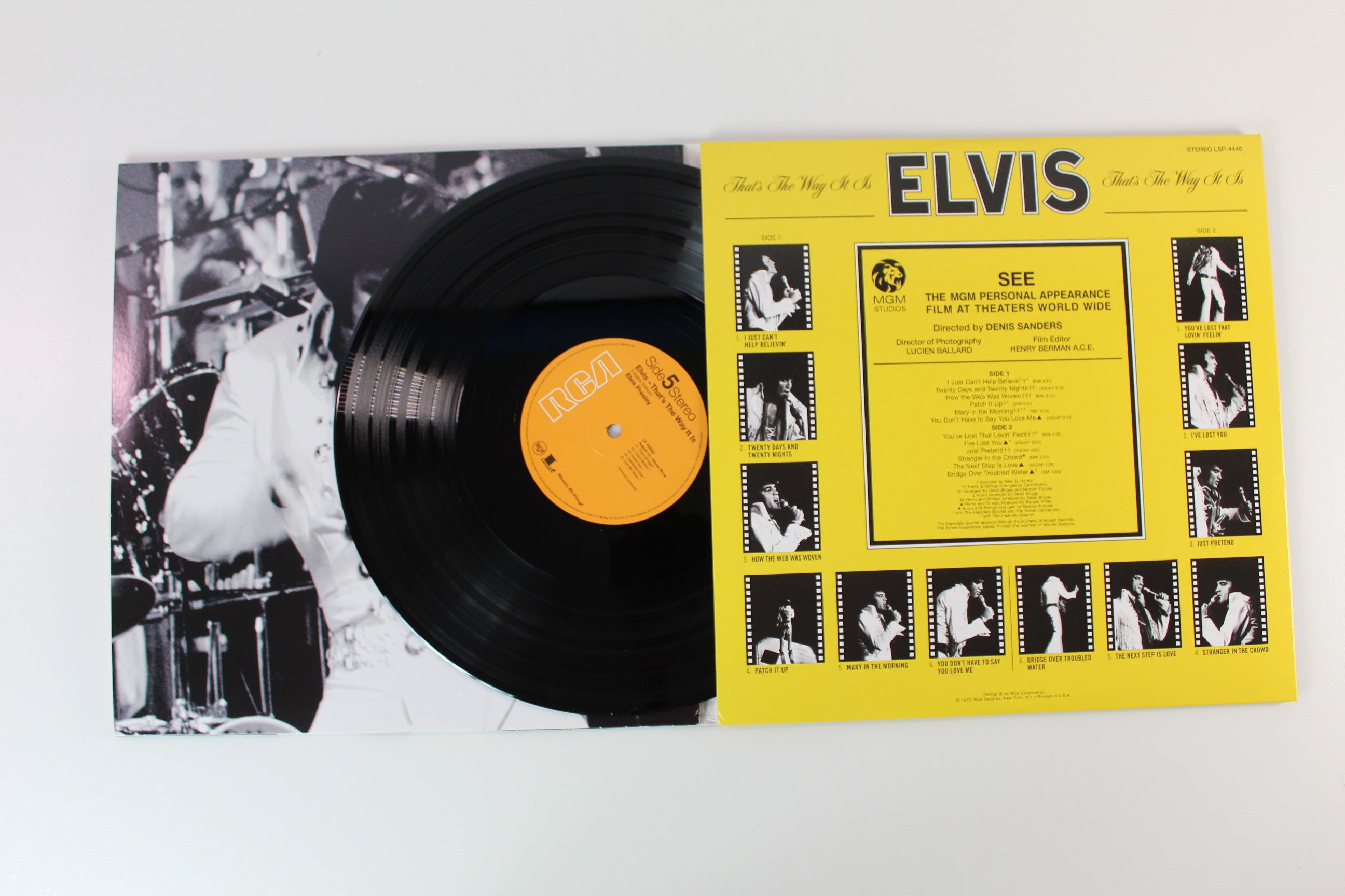 Elvis Presley - That's The Way It Is on RCA Music on Vinyl Legacy Edition 180 Gram