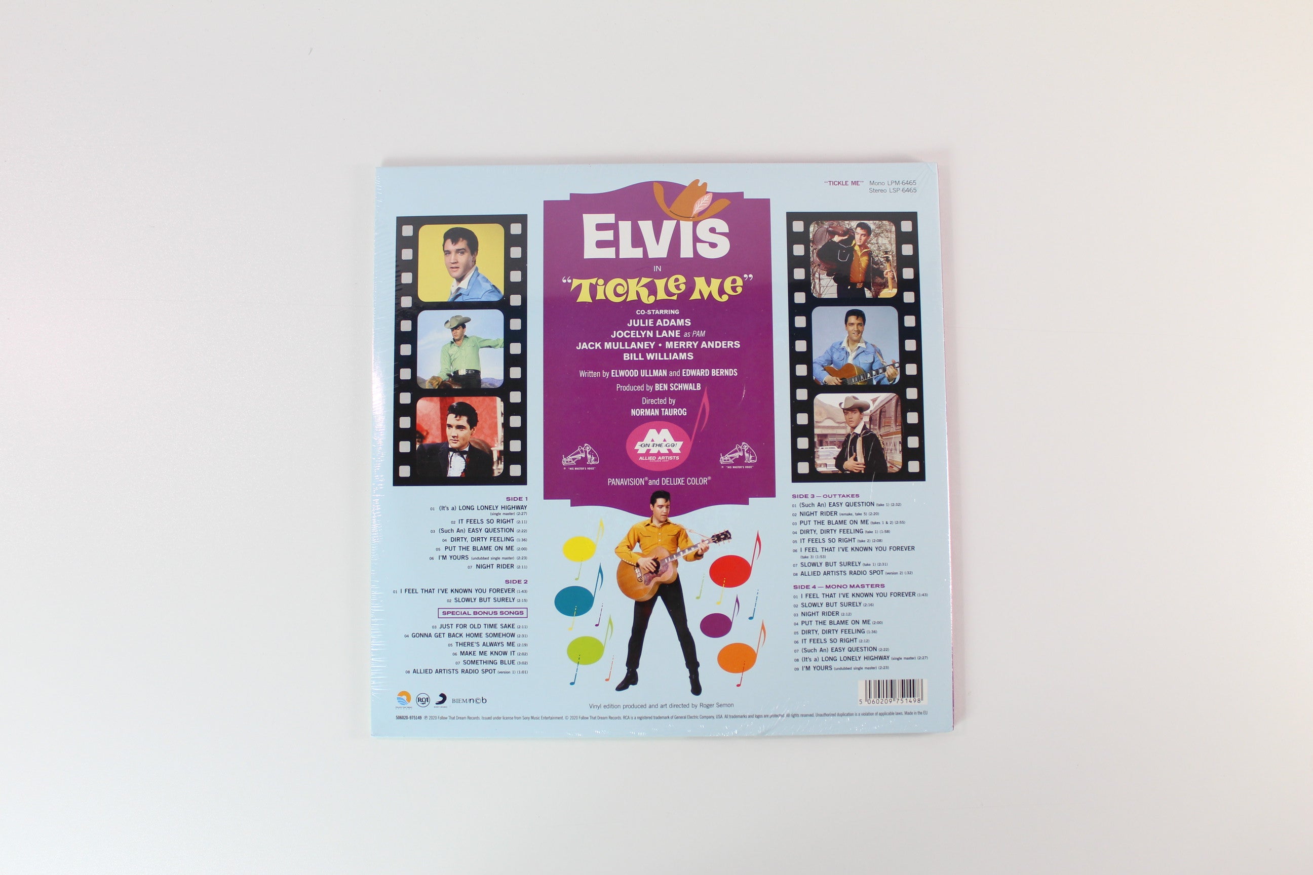 Elvis Presley - Tickle Me on RCA Follow That Dream Ltd Special Edition Sealed