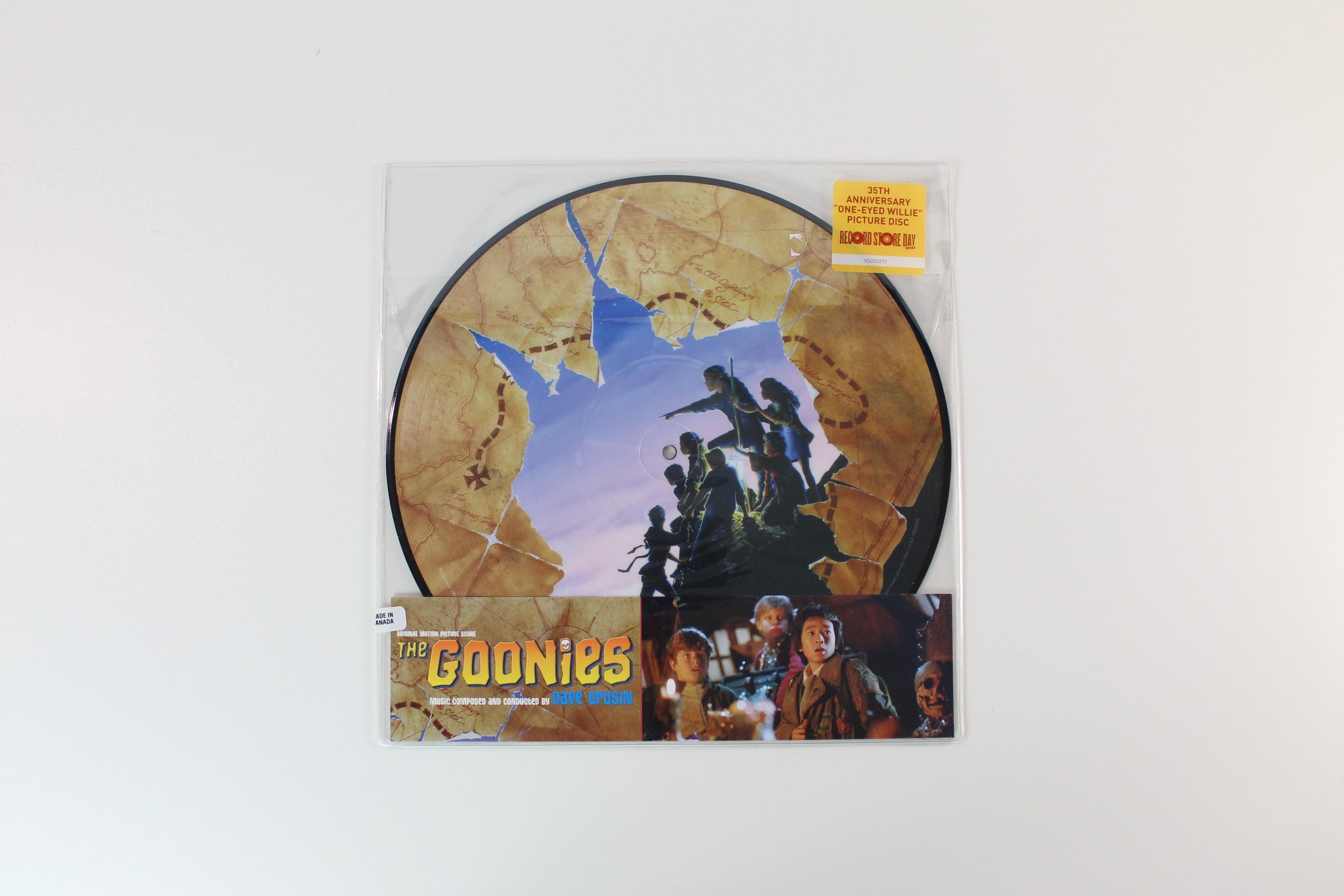 Dave Grusin - The Goonies (Original Motion Picture Score) on Varese Sarabande RSD 2021 Ltd Picture Disc