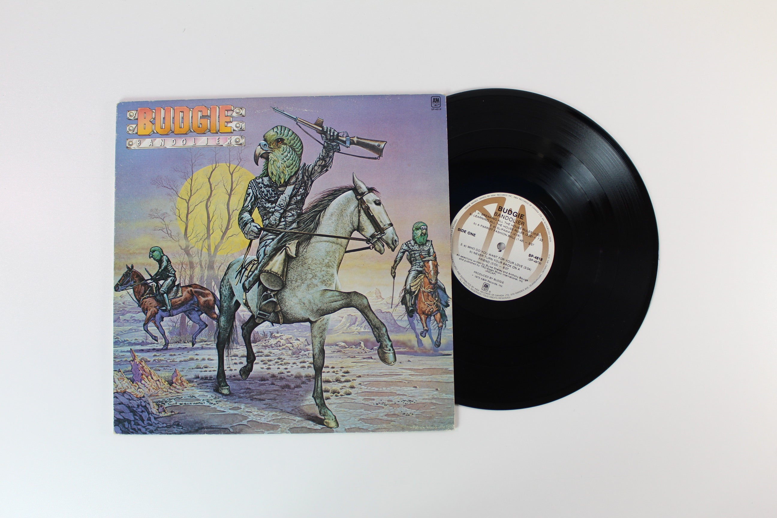 Budgie - Bandolier on A&M Canadian Pressing