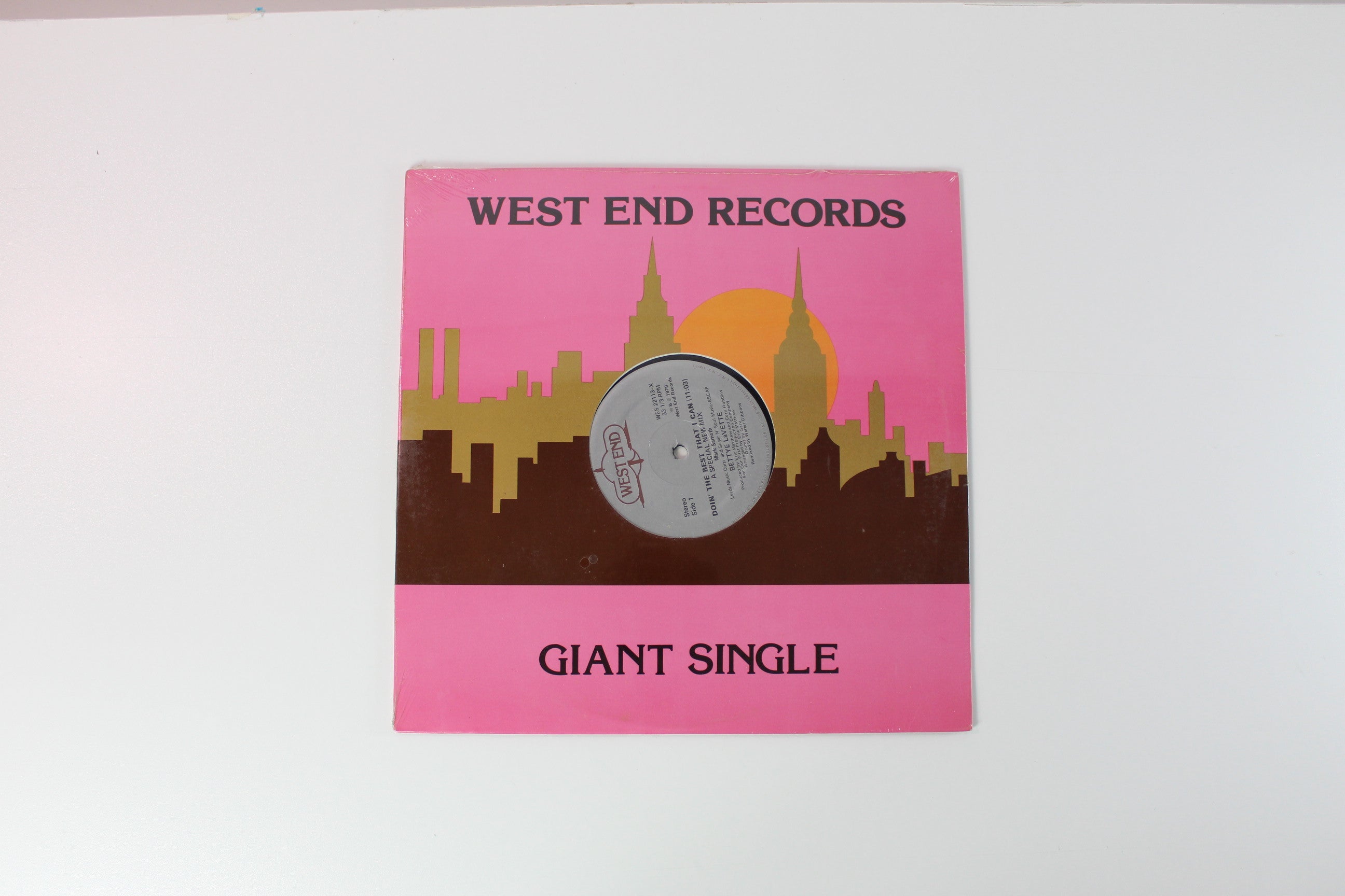 Bettye LaVette - Doin' The Best That I Can on West End 12" Single Sealed