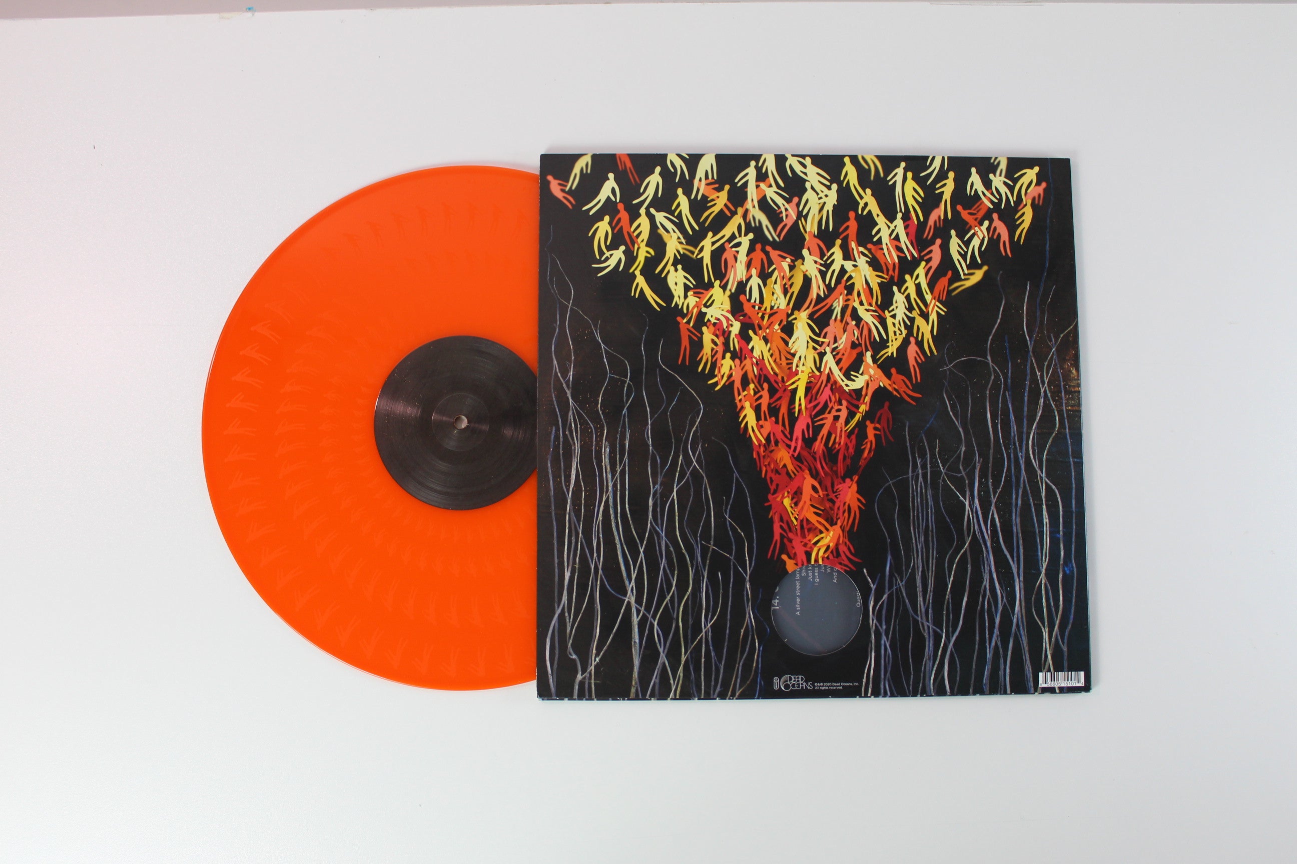 Bright Eyes - Down In The Weeds Where The World Once Was on Dead Oceans Red & Orange Translucent