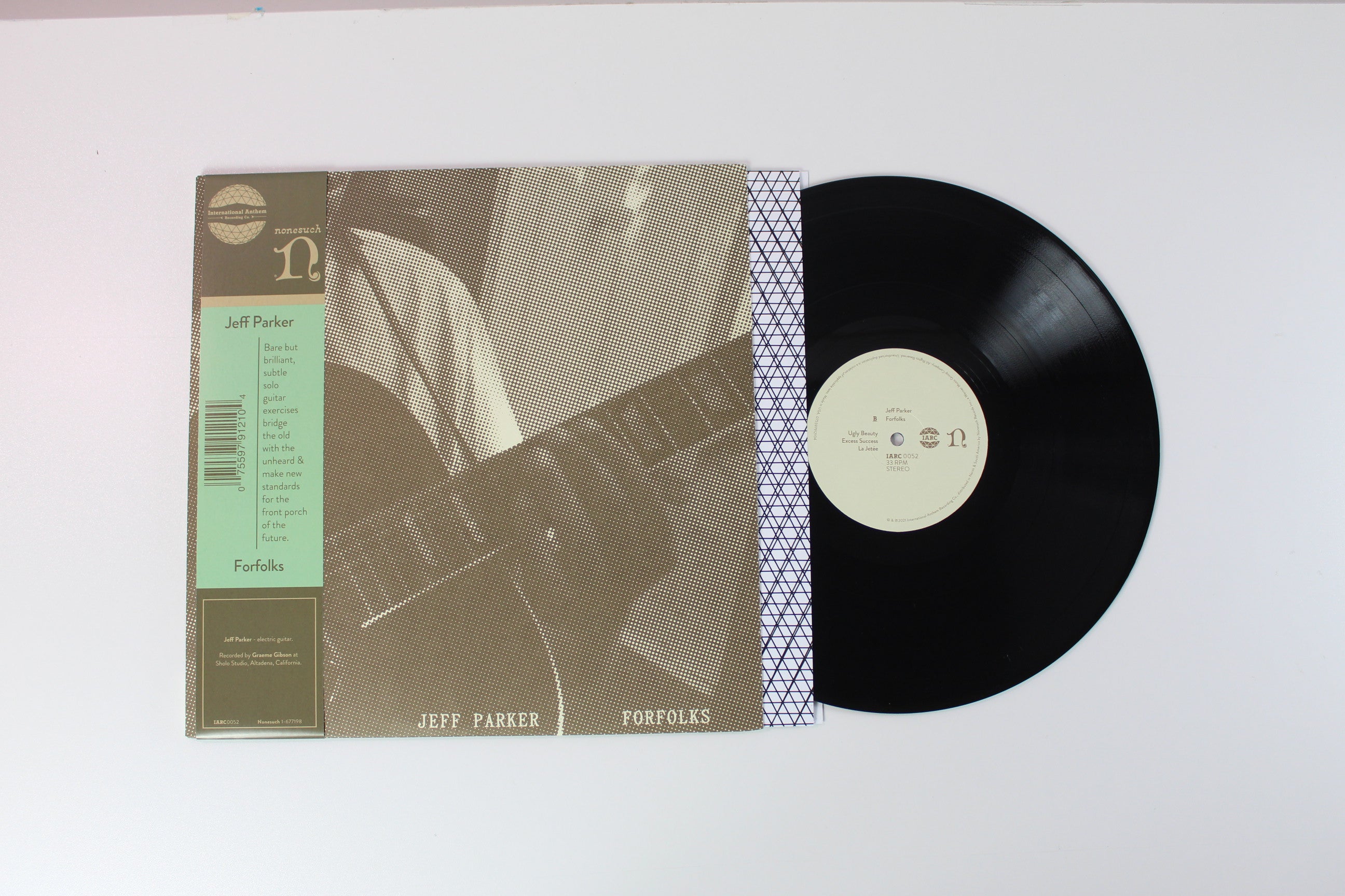 Jeff Parker - Forfolks on International Anthem Recording Company / Nonesuch