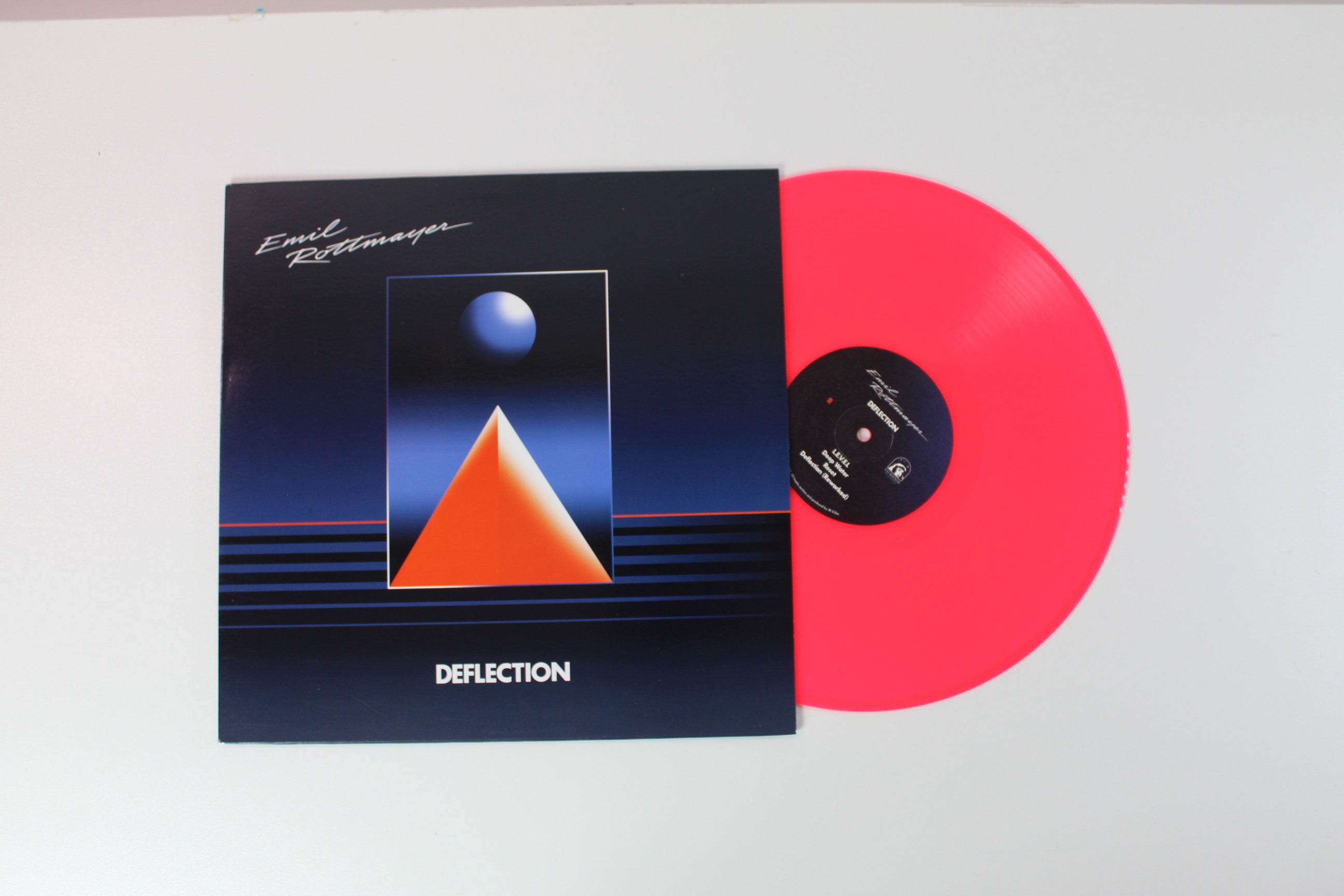 Emil Rottmayer - Deflection on Eye Witness Records - Red [Neon Red] colored vinyl