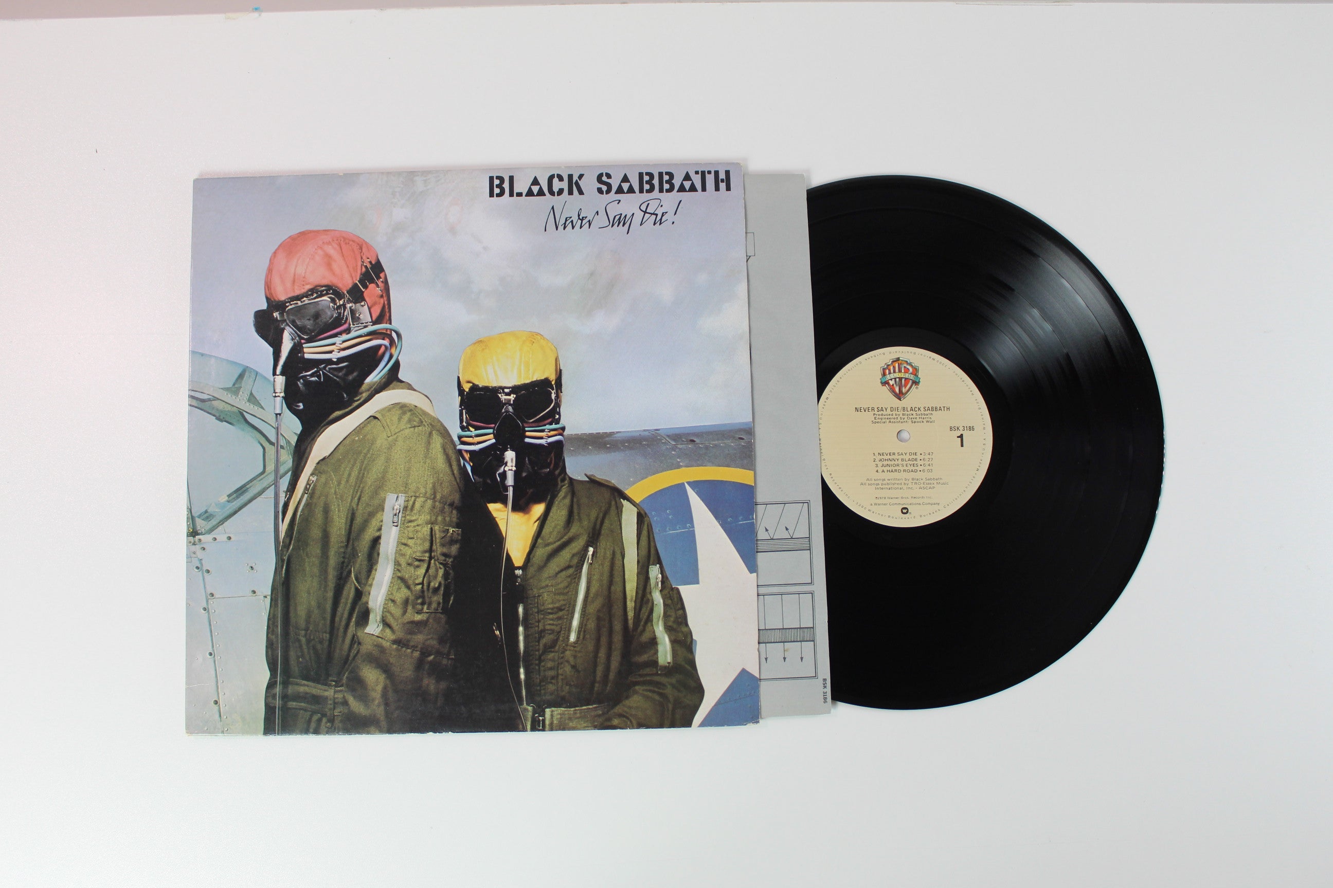 Black Sabbath - Never Say Die! on WB Reissue