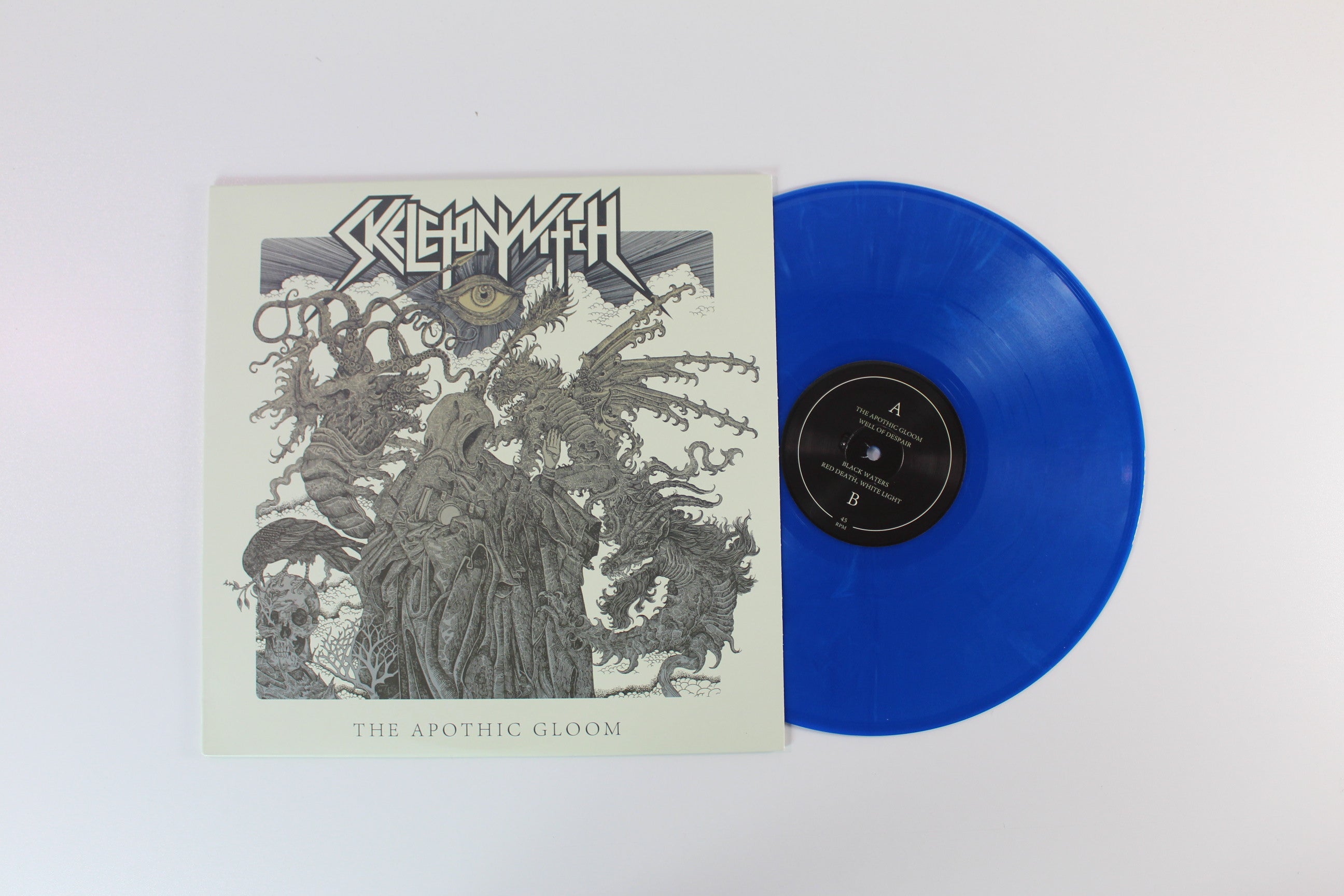 Skeletonwitch - Serpents Unleashed on Prosthetic 45 RPM Blue Vinyl EP