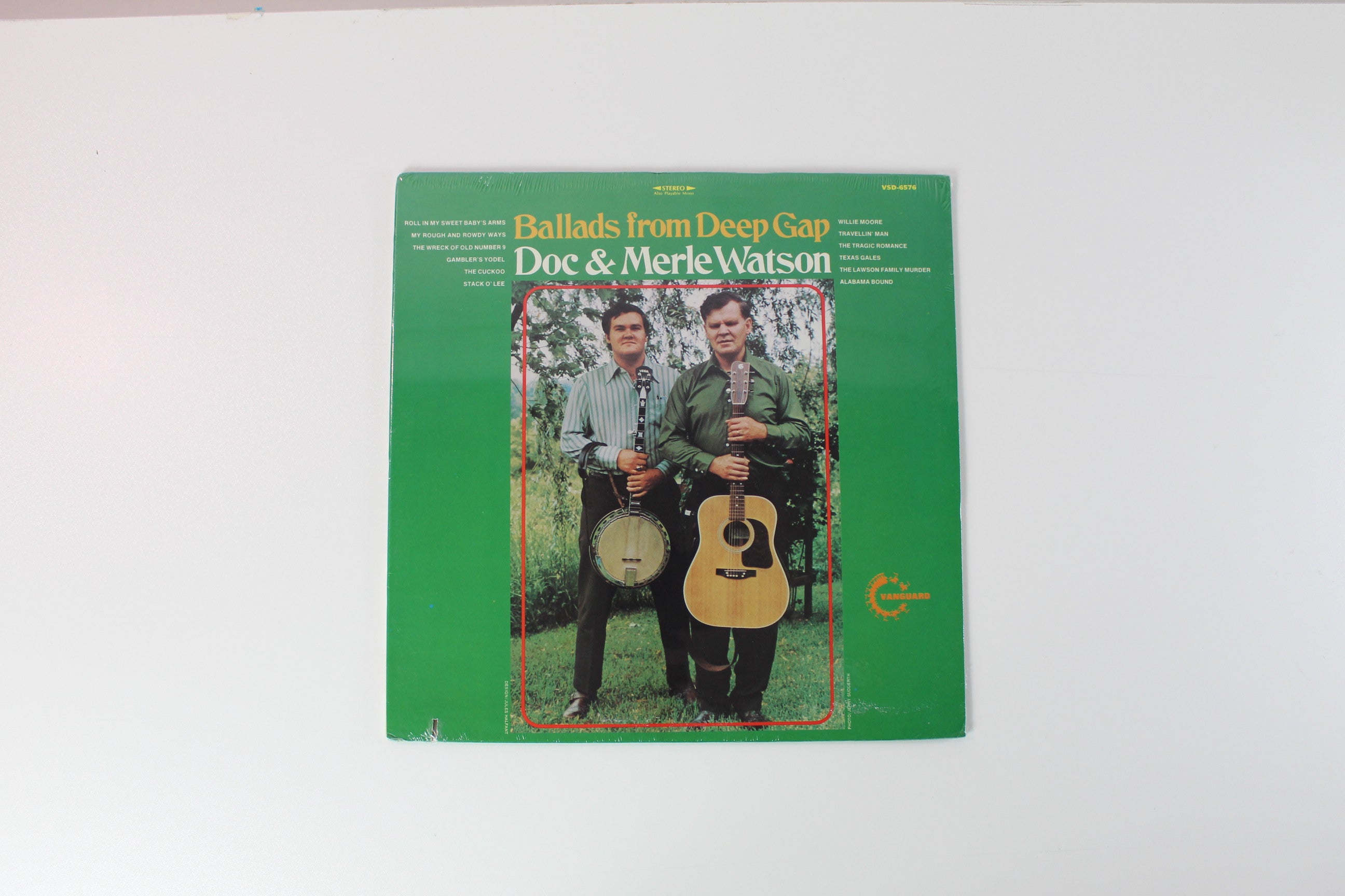Doc & Merle Watson - Ballads From Deep Gap on Vanguard Stereo Sealed