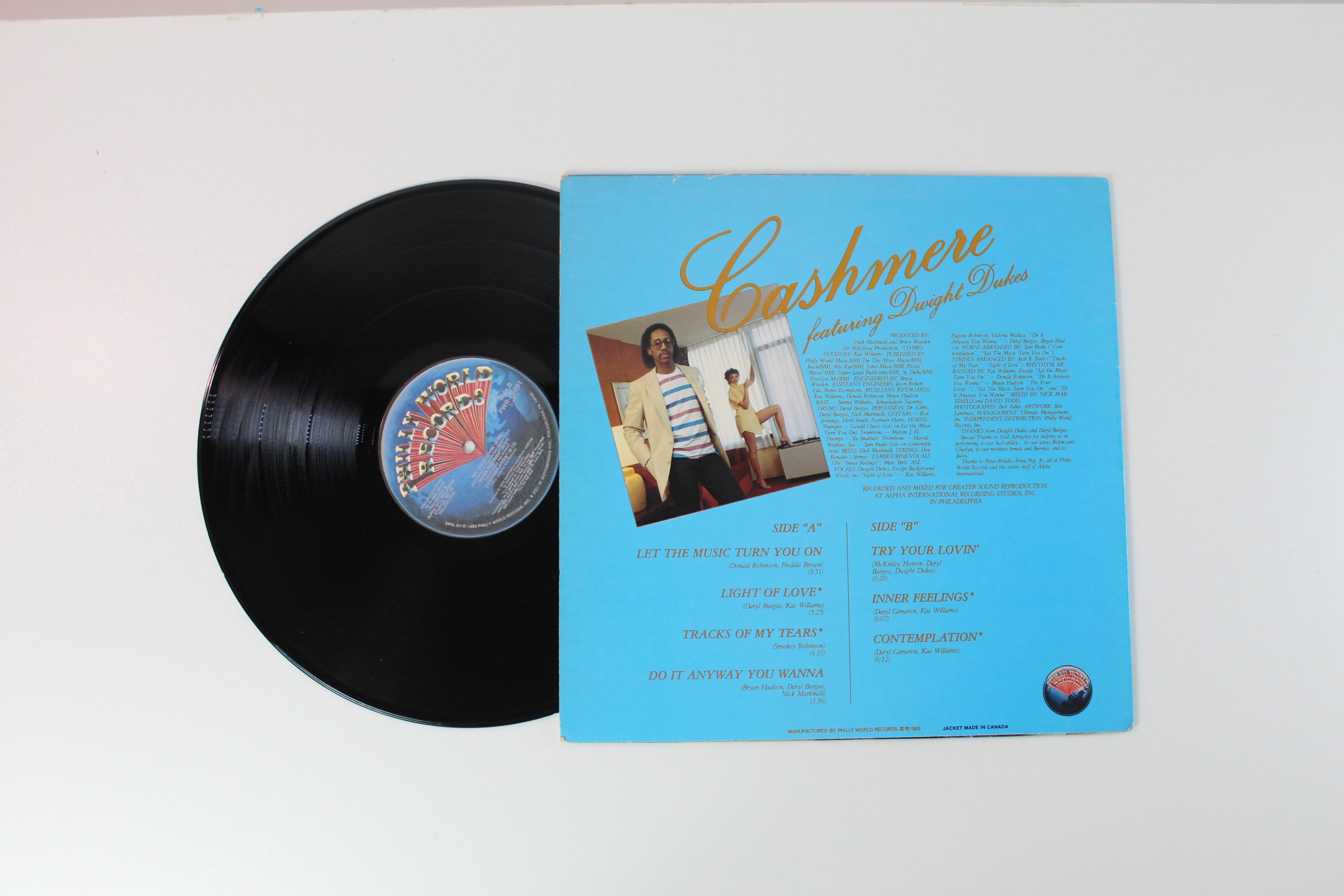 Cashmere - Let The Music Turn You On on Philly World Records