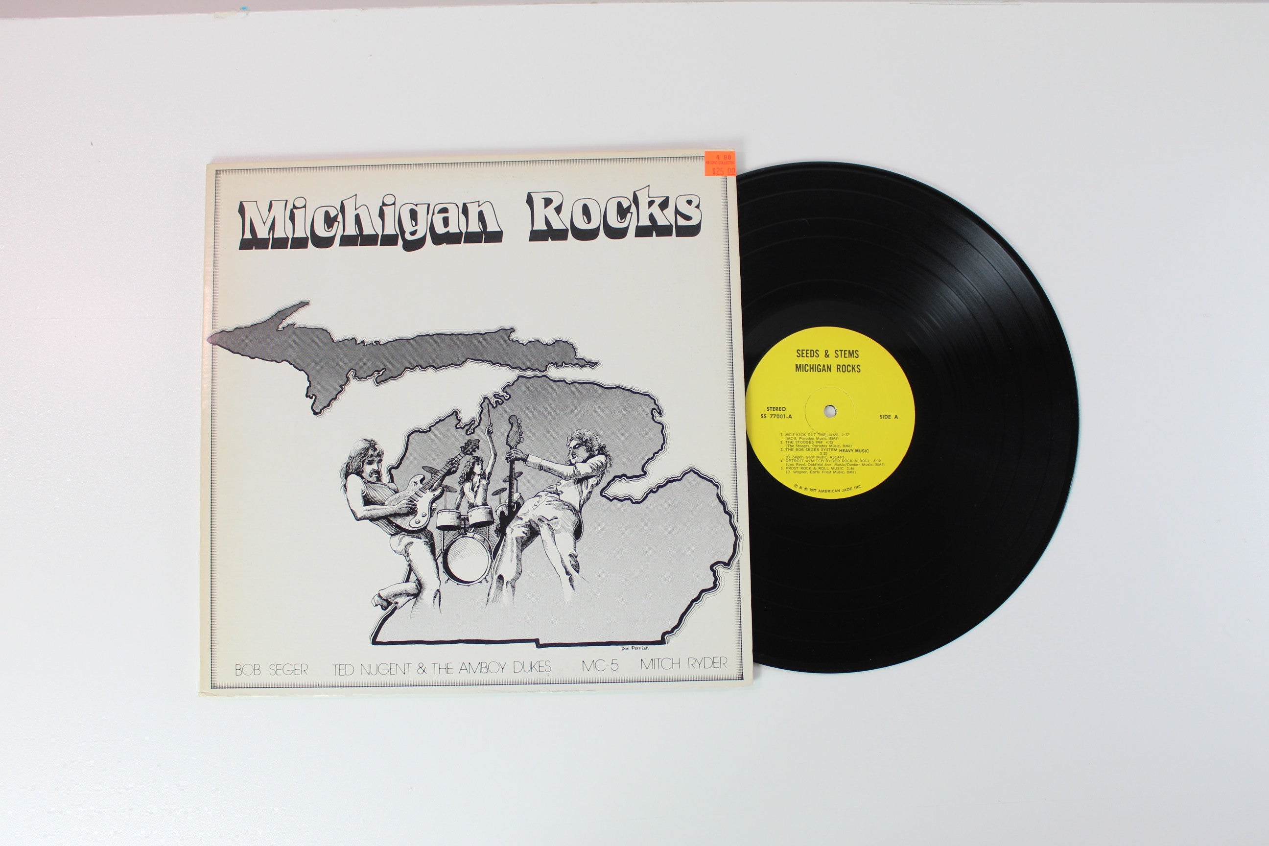 Various - Michigan Rocks on Seeds & Stems Records