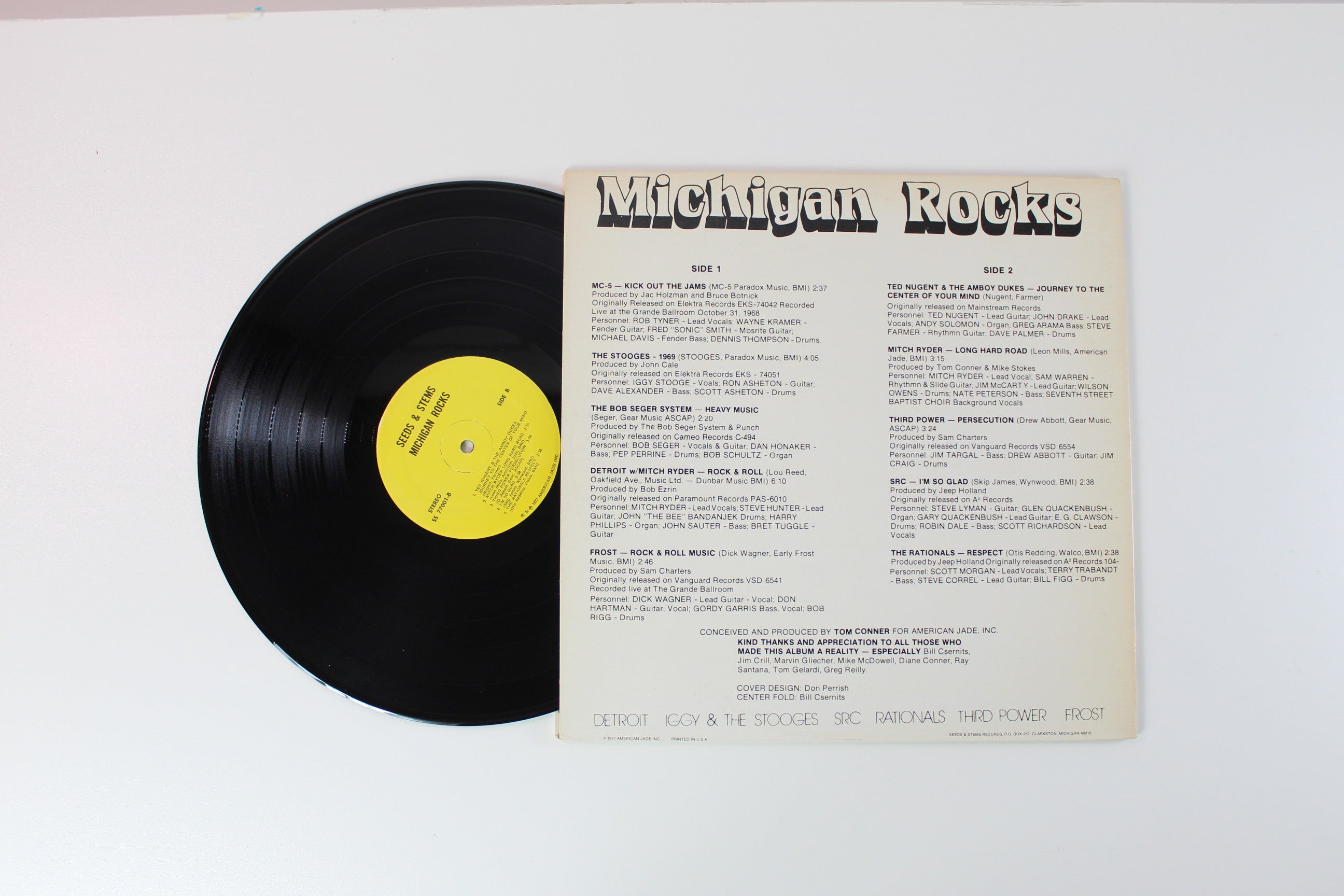Various - Michigan Rocks on Seeds & Stems Records