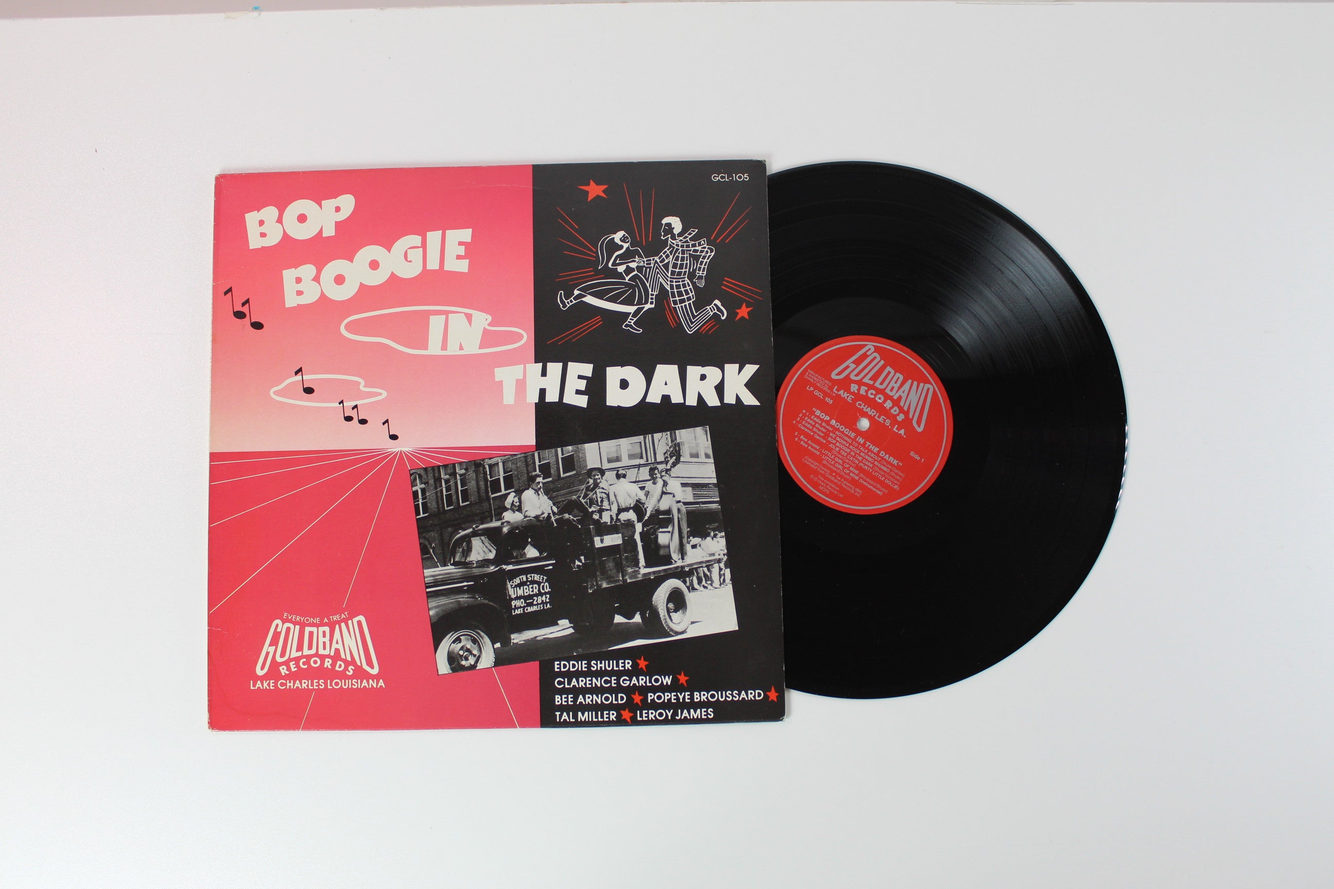 Various - Bop Boogie In The Dark on Goldband Records