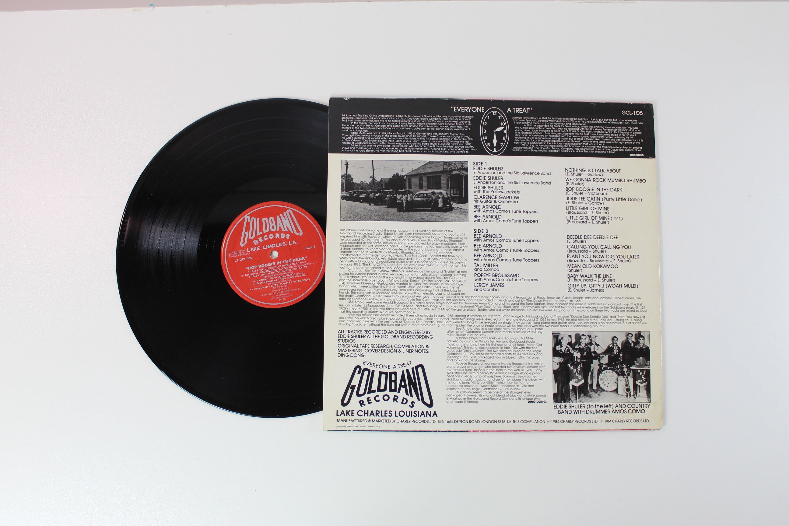 Various - Bop Boogie In The Dark on Goldband Records