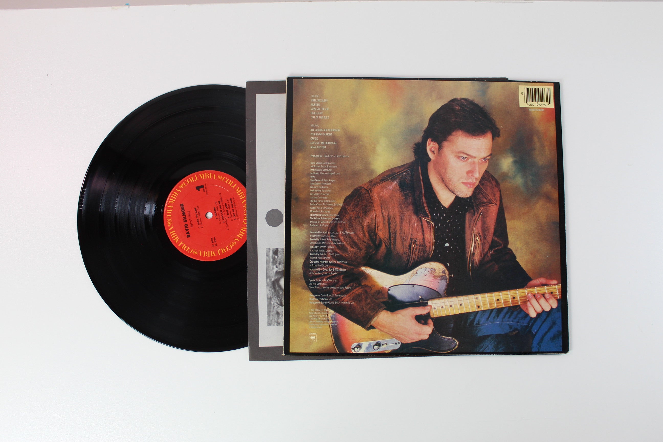 David Gilmour - About Face on Columbia